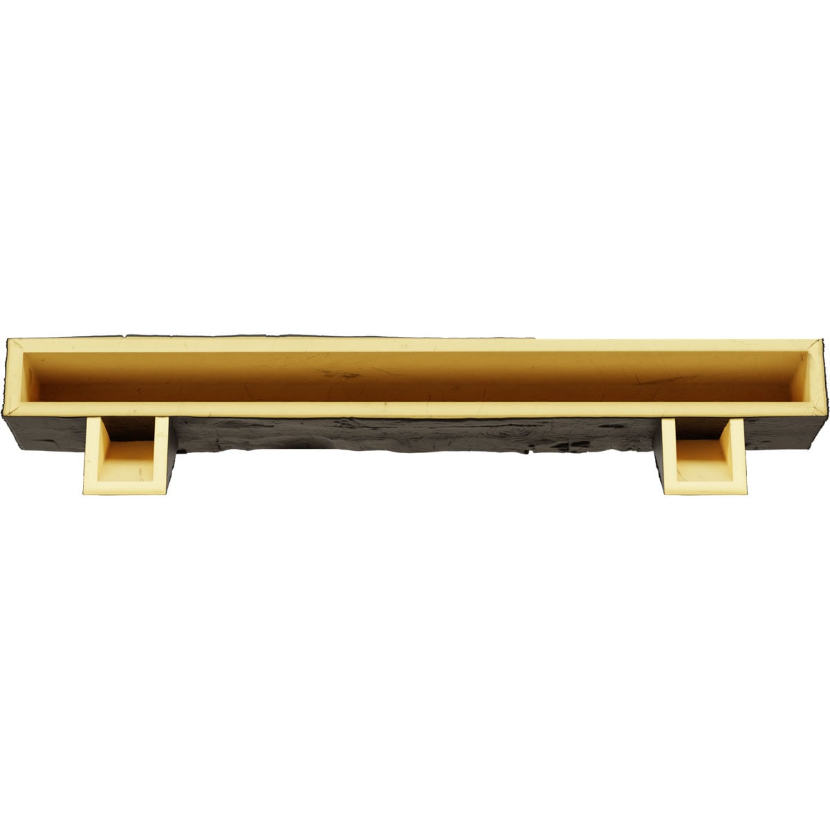 Ekena Millwork MANUHH06X10X72BKBC Mantel-Shelves - View #5
