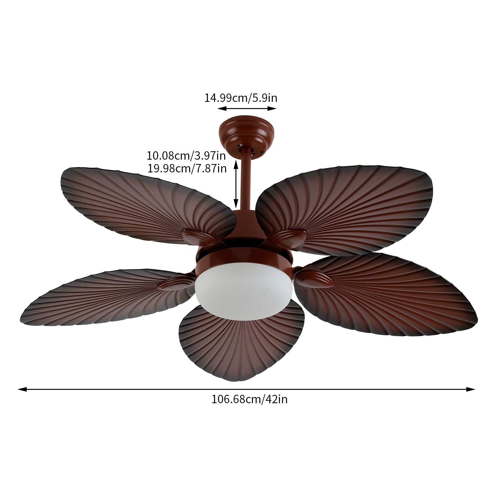 Oukaning HG-HCXLST-2863-US Ceiling-Fans - View #4