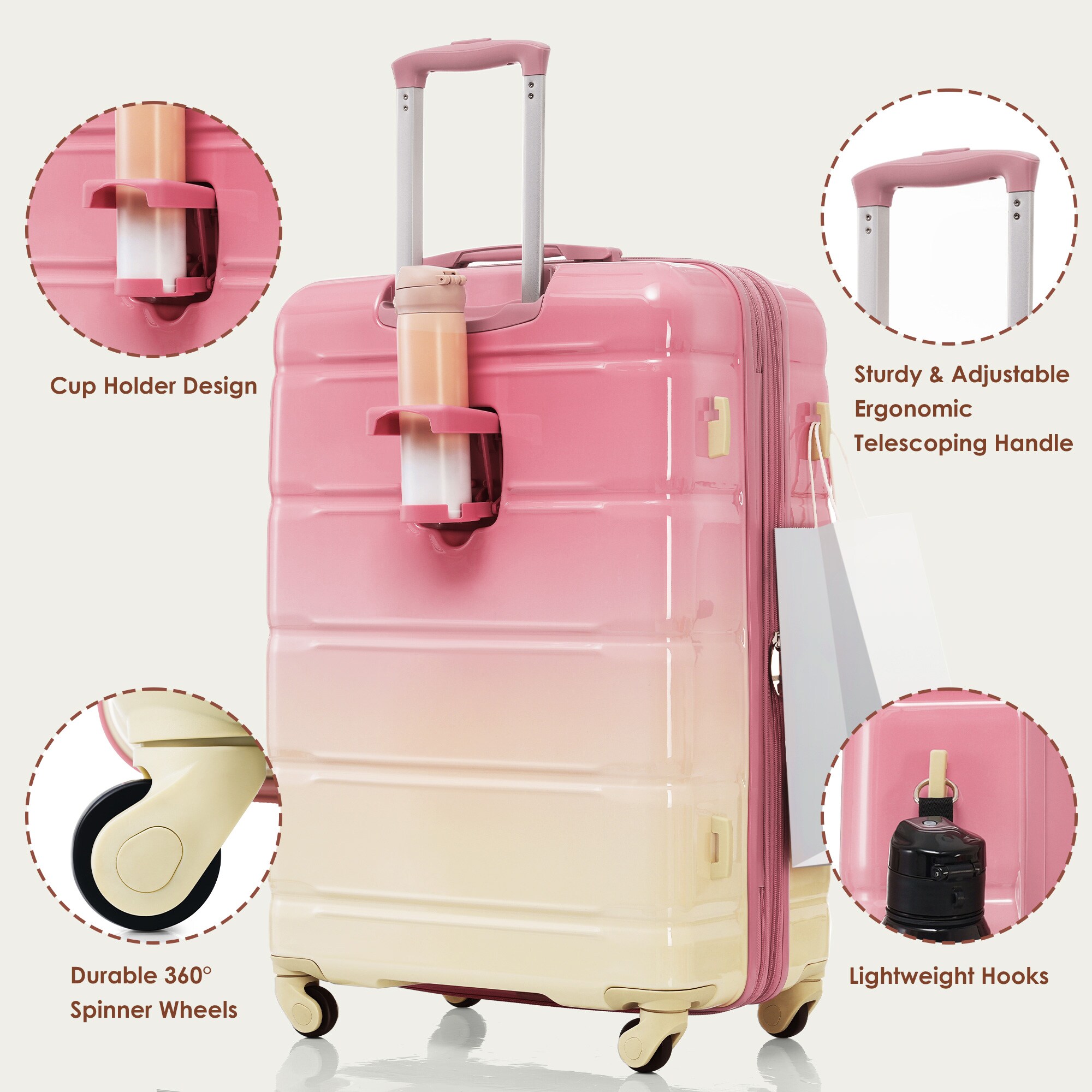 SINOFURN SYD9600011PL Luggage-And-Luggage-Sets - View #8