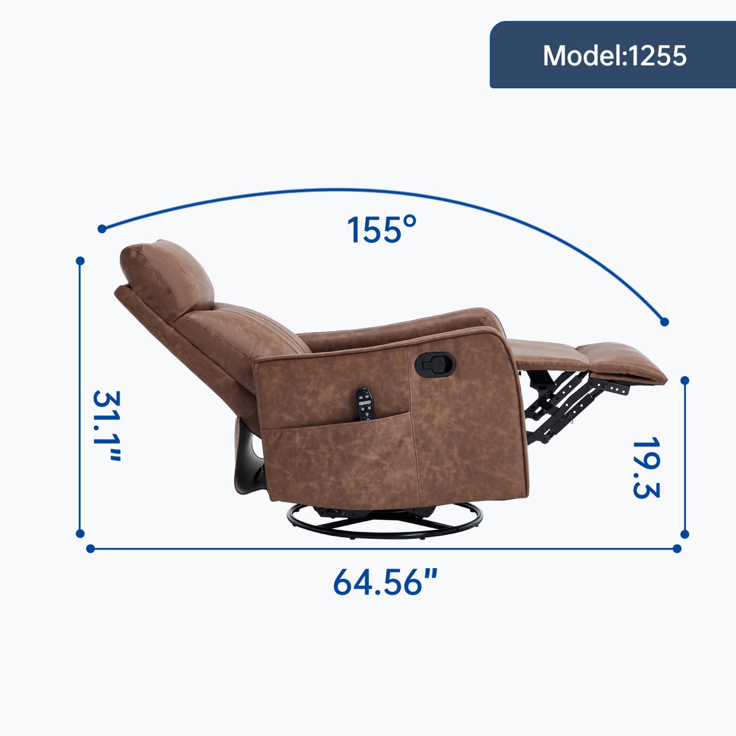 Streamdale Furniture W1803P363426 recliners - View #15