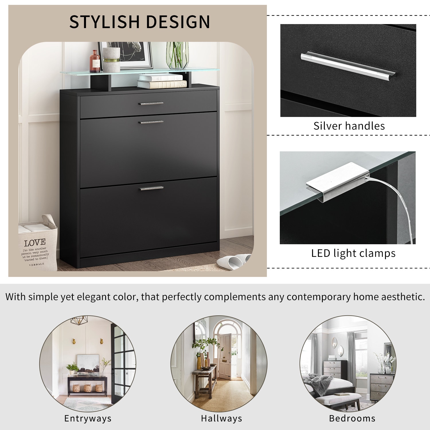 ModernLuxe WF303589AAB Coatrack-Stands-Pedestals - View #3