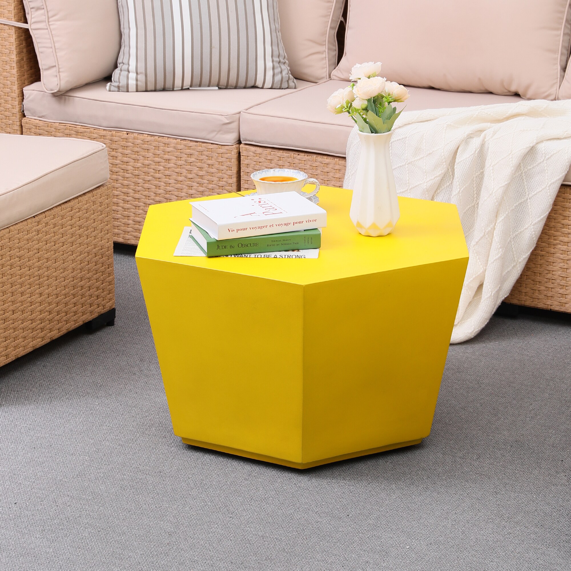UPHA PL-T28M-6BX-LMY Patio-Tables - View #8