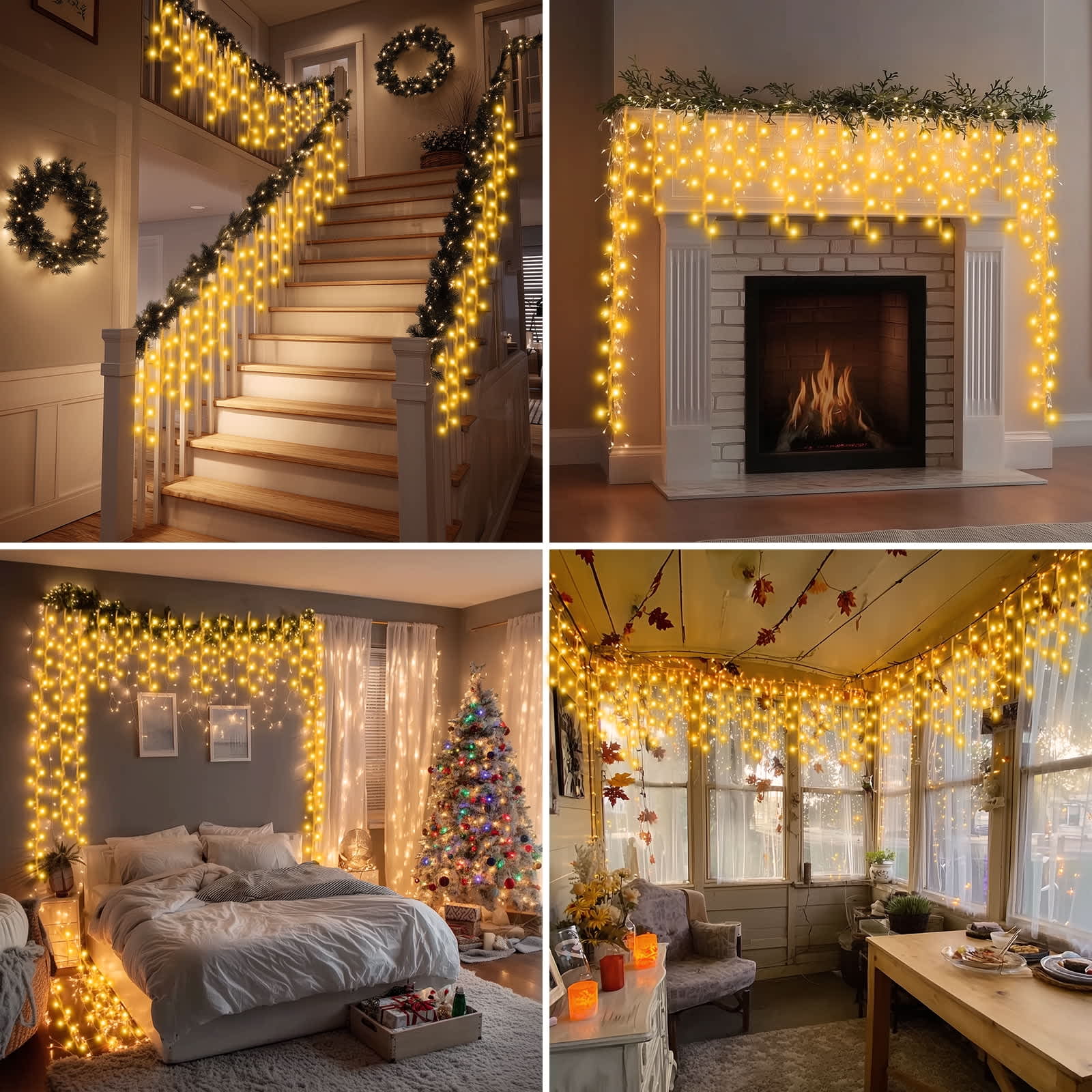 BIGHOUSE BH3003010039 Christmas-Icicle-Lights - View #8