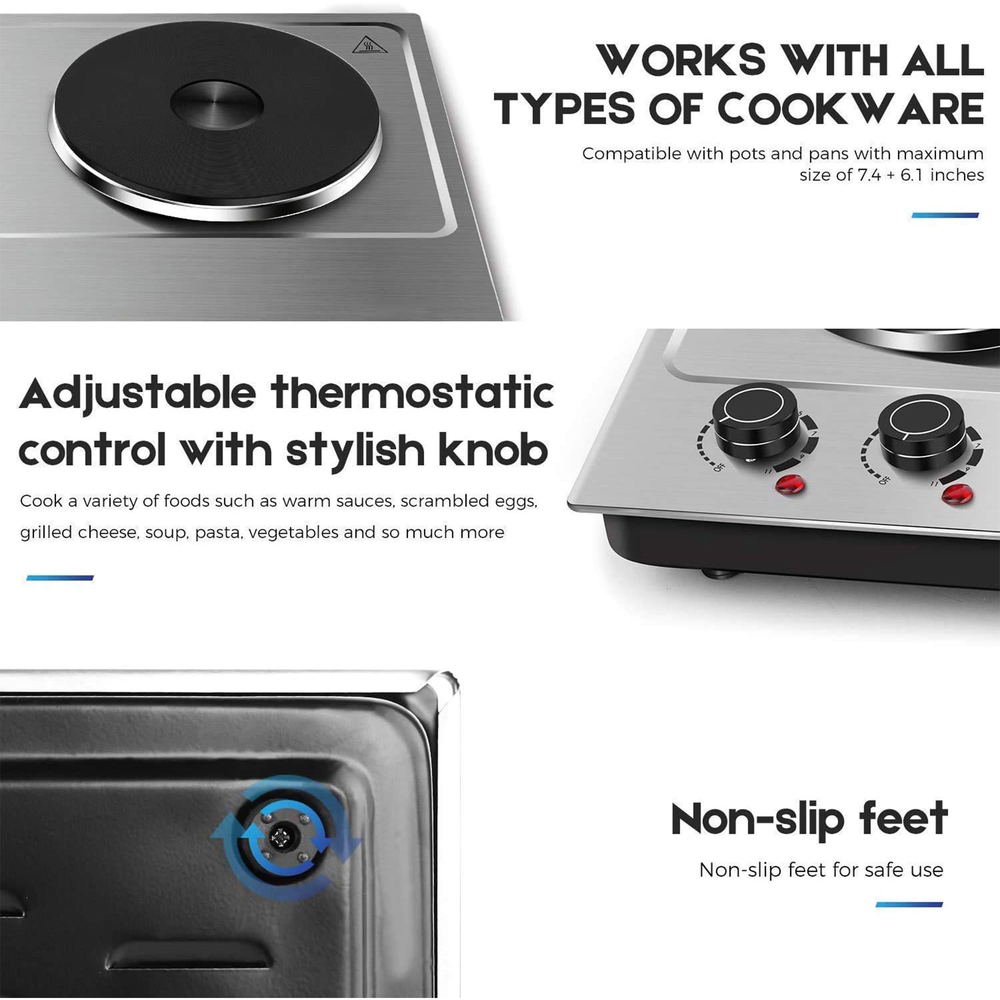 Cusimax GZCM0806 Table-Top-Burners - View #2