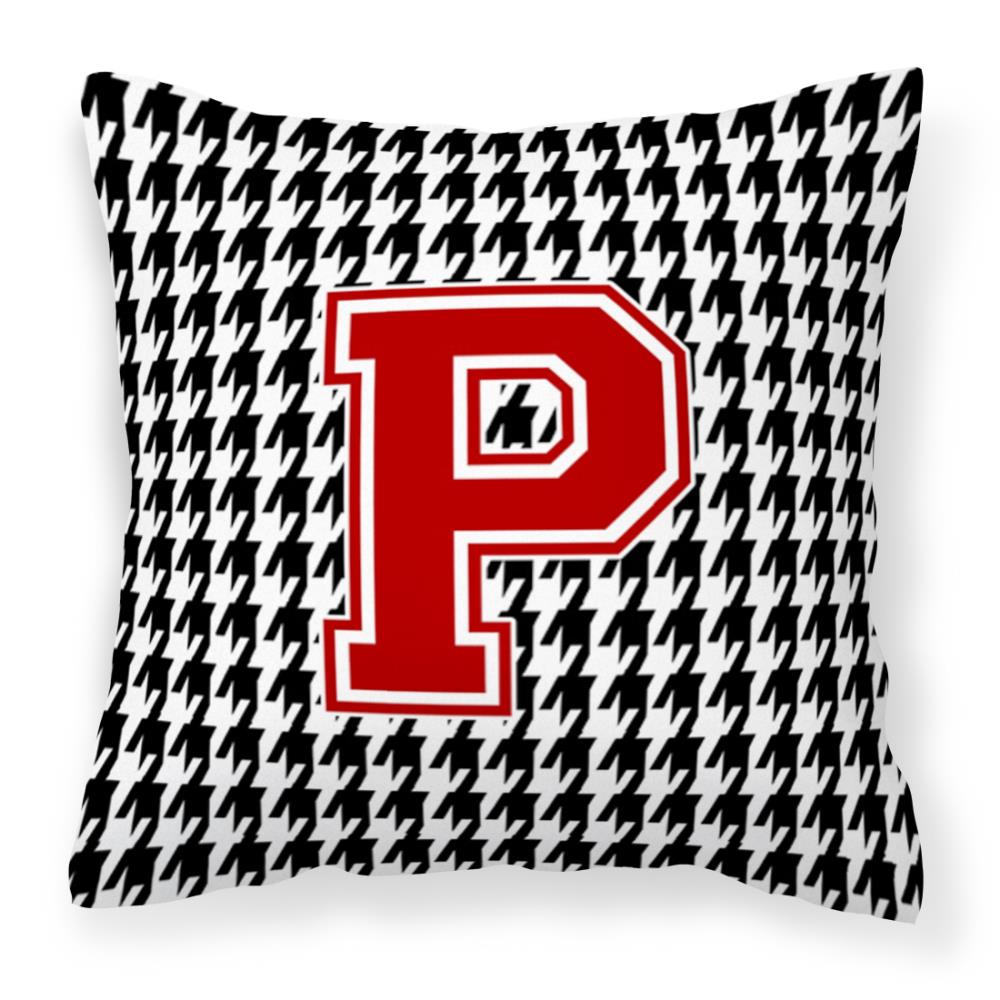 Caroline's Treasures CJ1021-PPW1414 Graphic Print Multicolor Square Monogram Throw Pillow