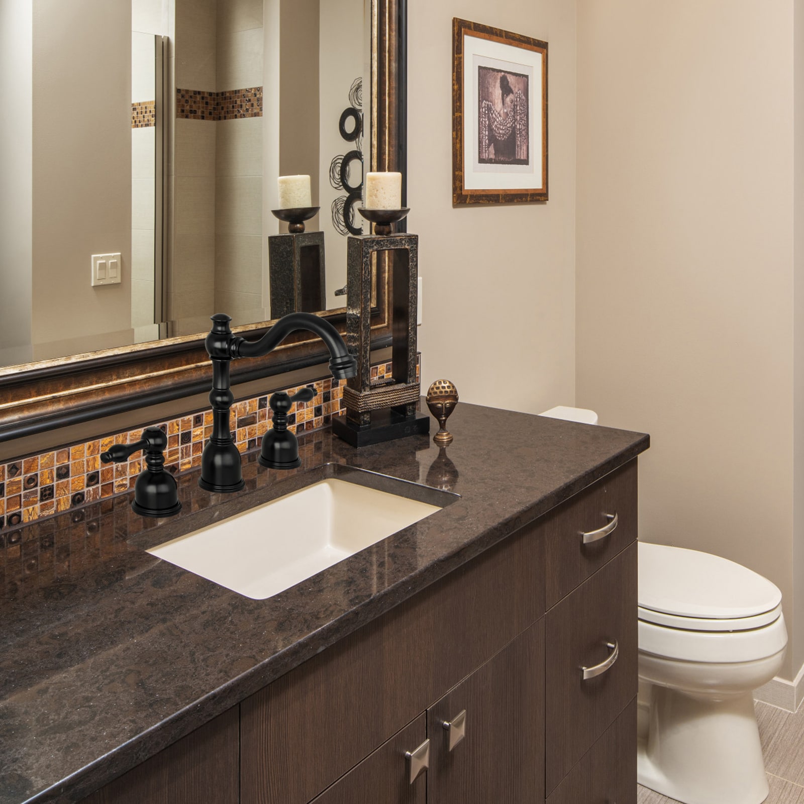 Akicon AK41518-MB Lavatory-Faucets - View #2