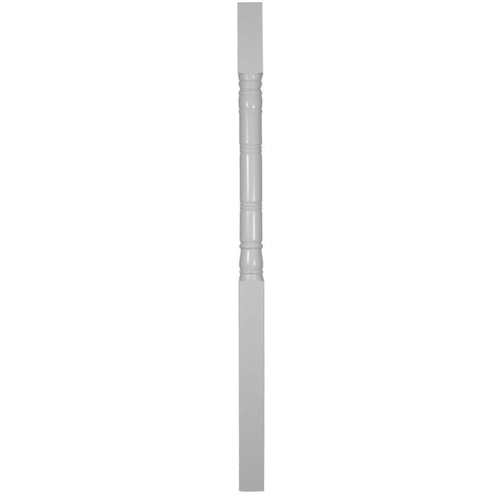Turncraft D3168A 8-Feet x 6-Inches Primed Pine Wood Round Porch post