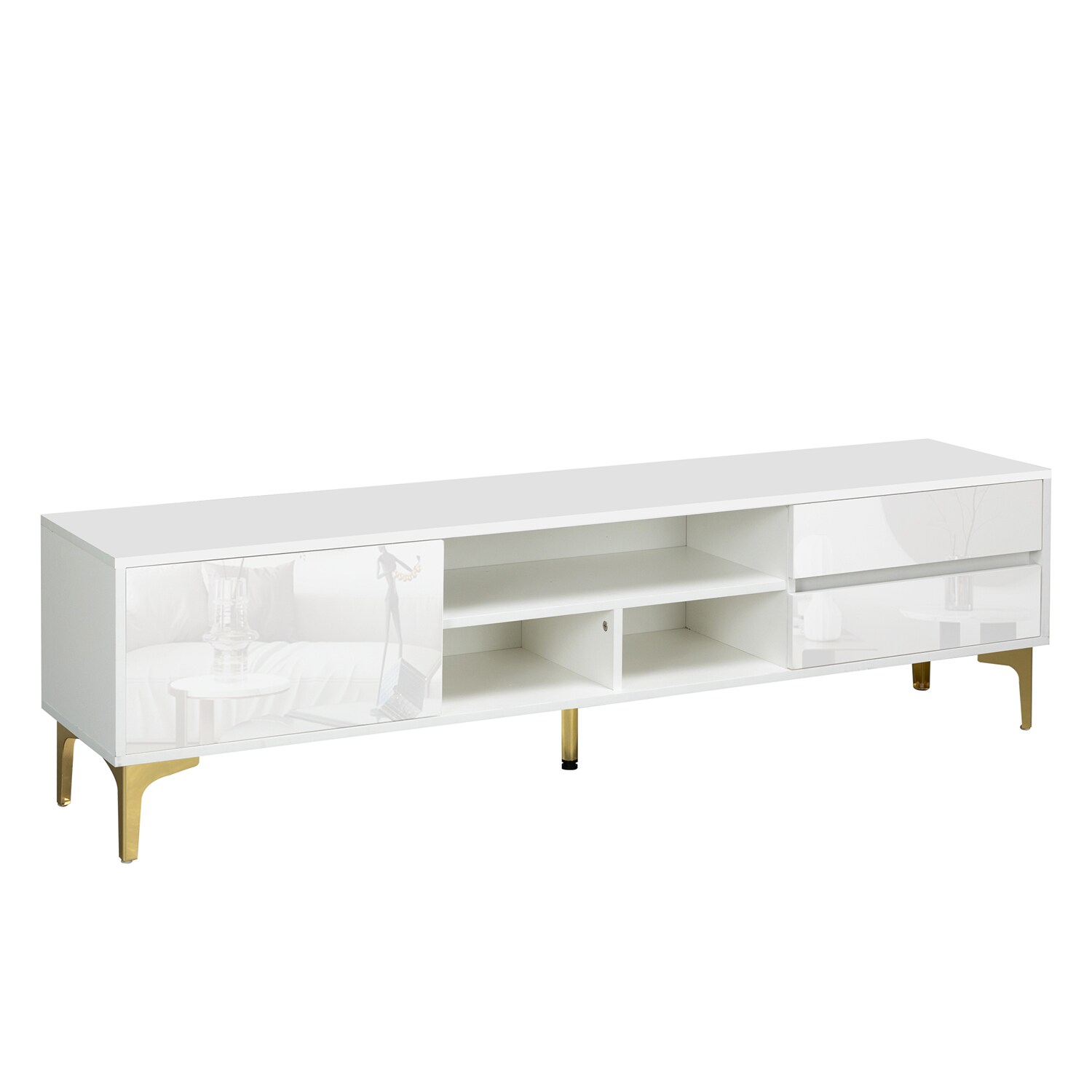 SINOFURN SYA020155BN Tv-Stands - View #2