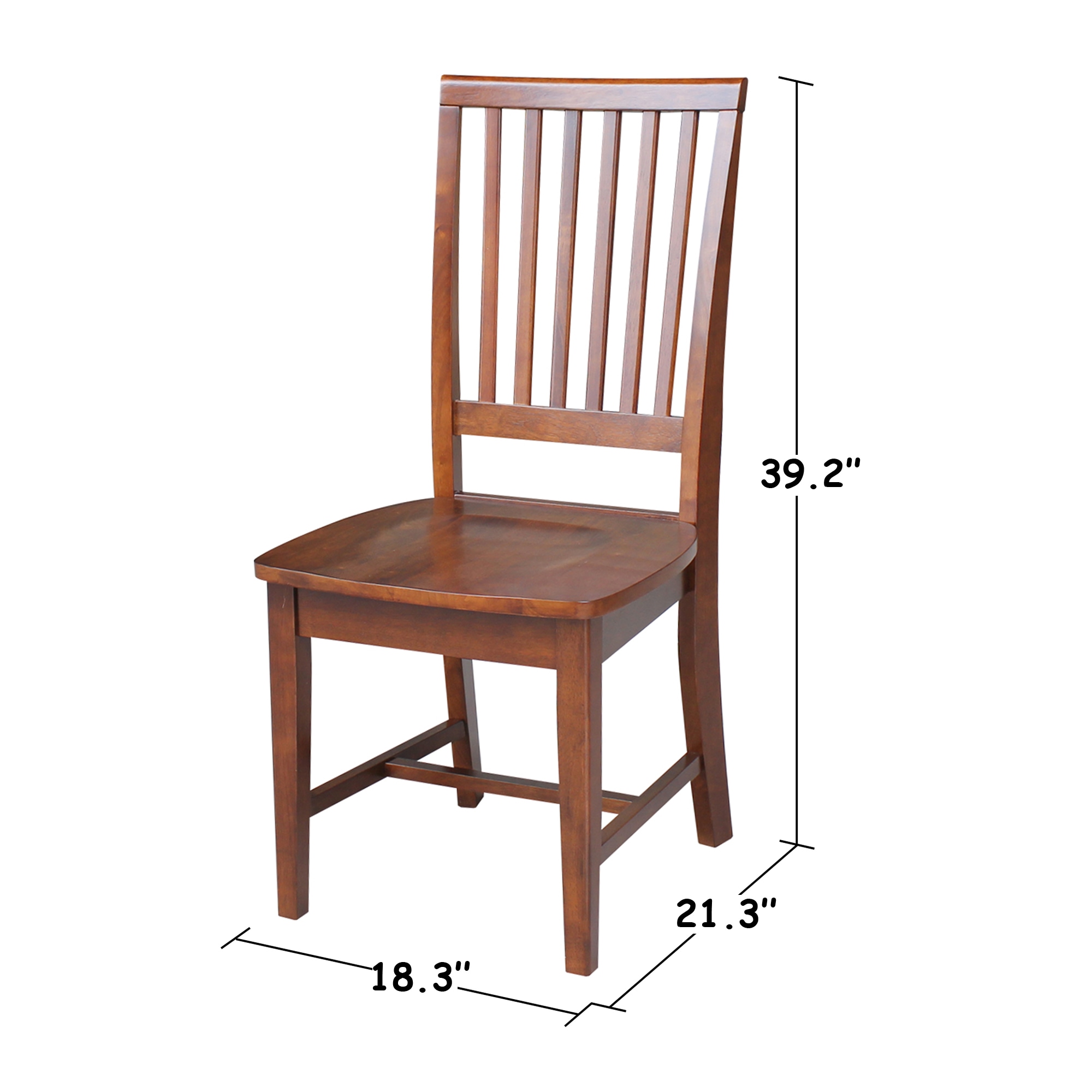 International Concepts C581-265P Dining-Chairs - View #2