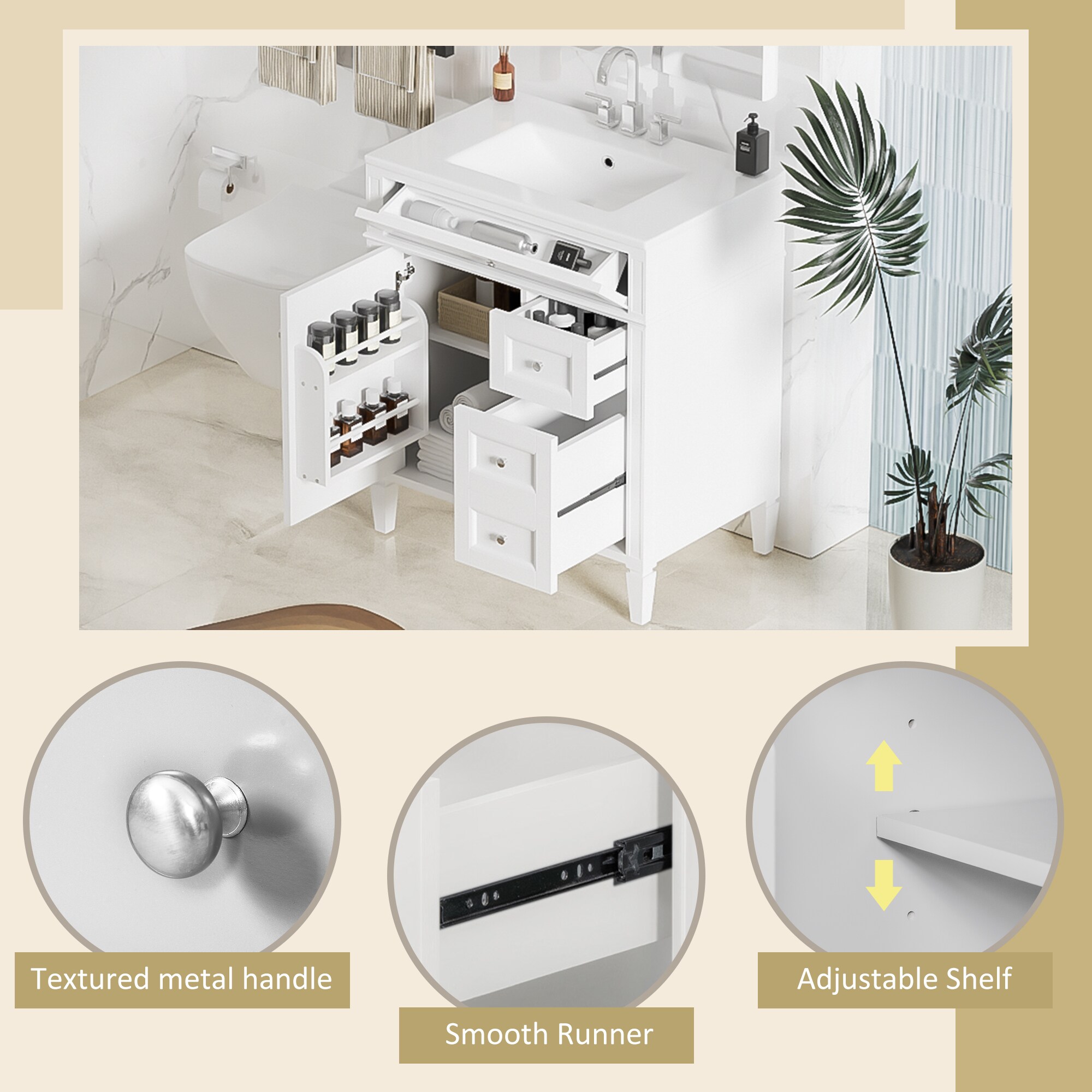 Iseryn FSD250194K Bath-Vanity-Combo - View #2