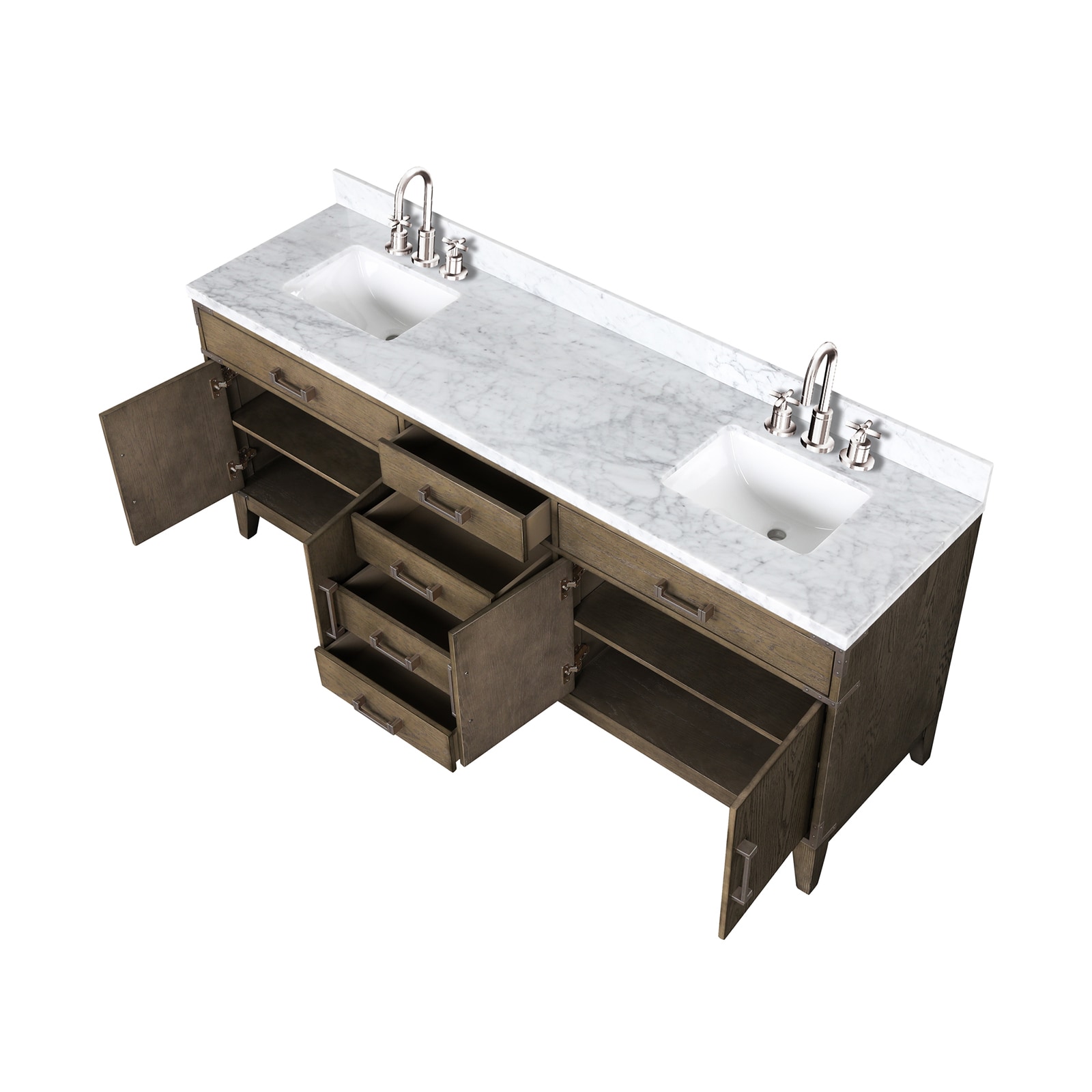 Lexora LVW80DR101 Bath-Vanity-Combo - View #4