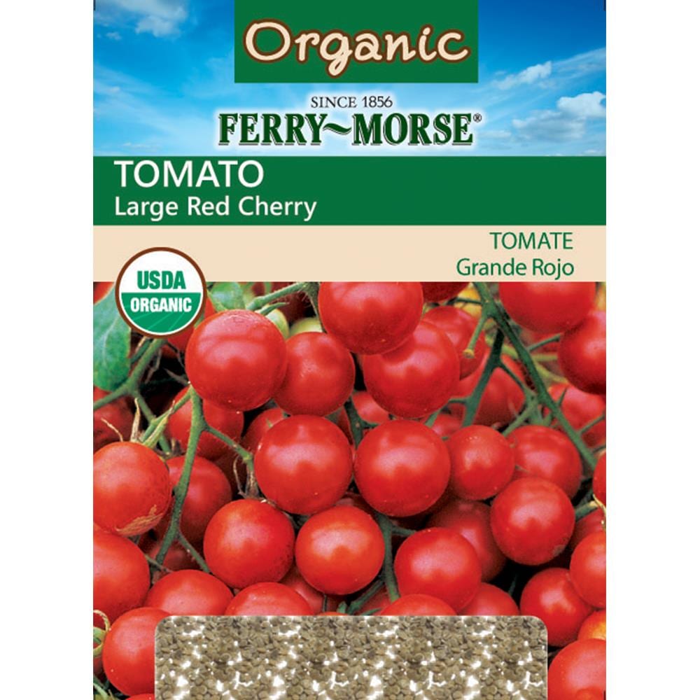 Ferry-Morse Organic 600 Milli-Gram Tomato Large Red Cherry (L0000) at ...