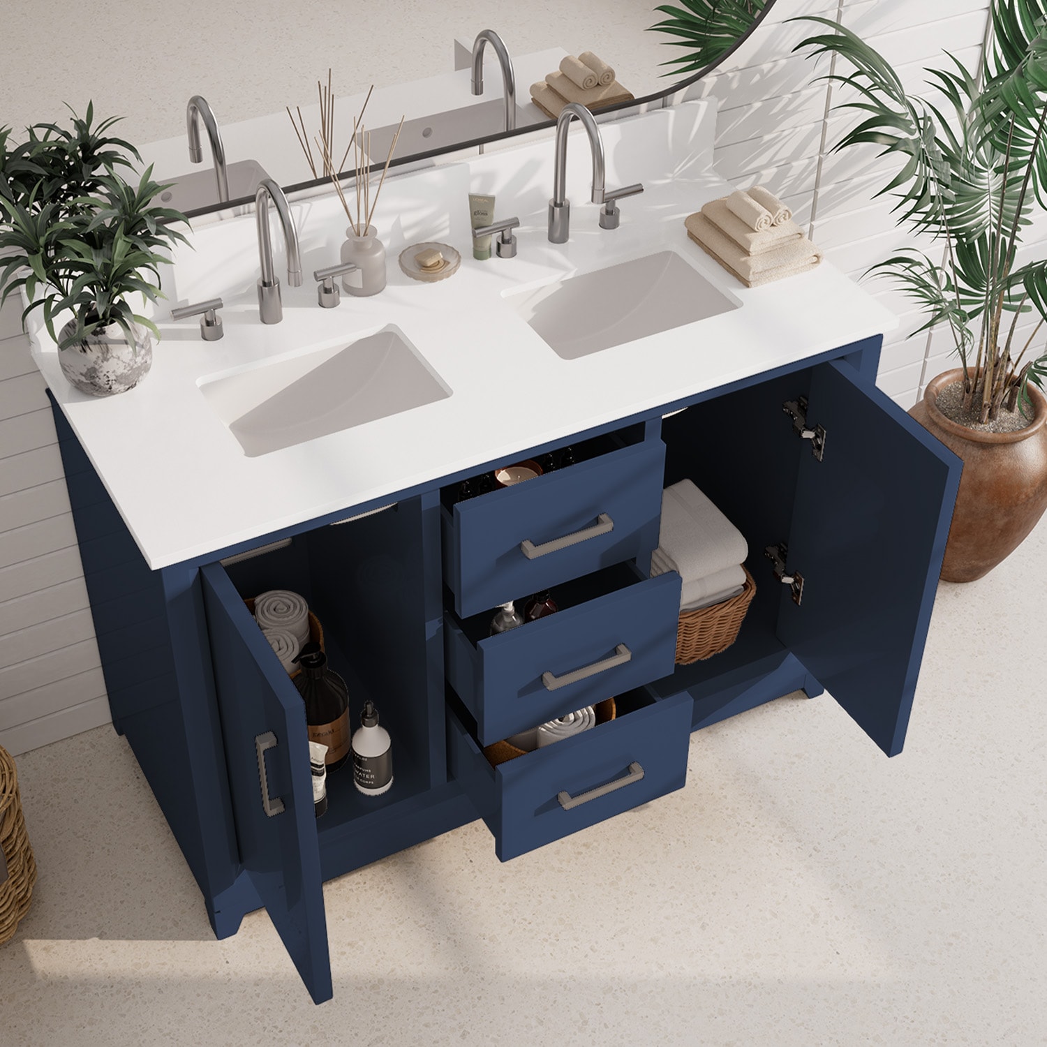 JEAREY DXRTZ-BU Bath-Vanity-Combo - View #3