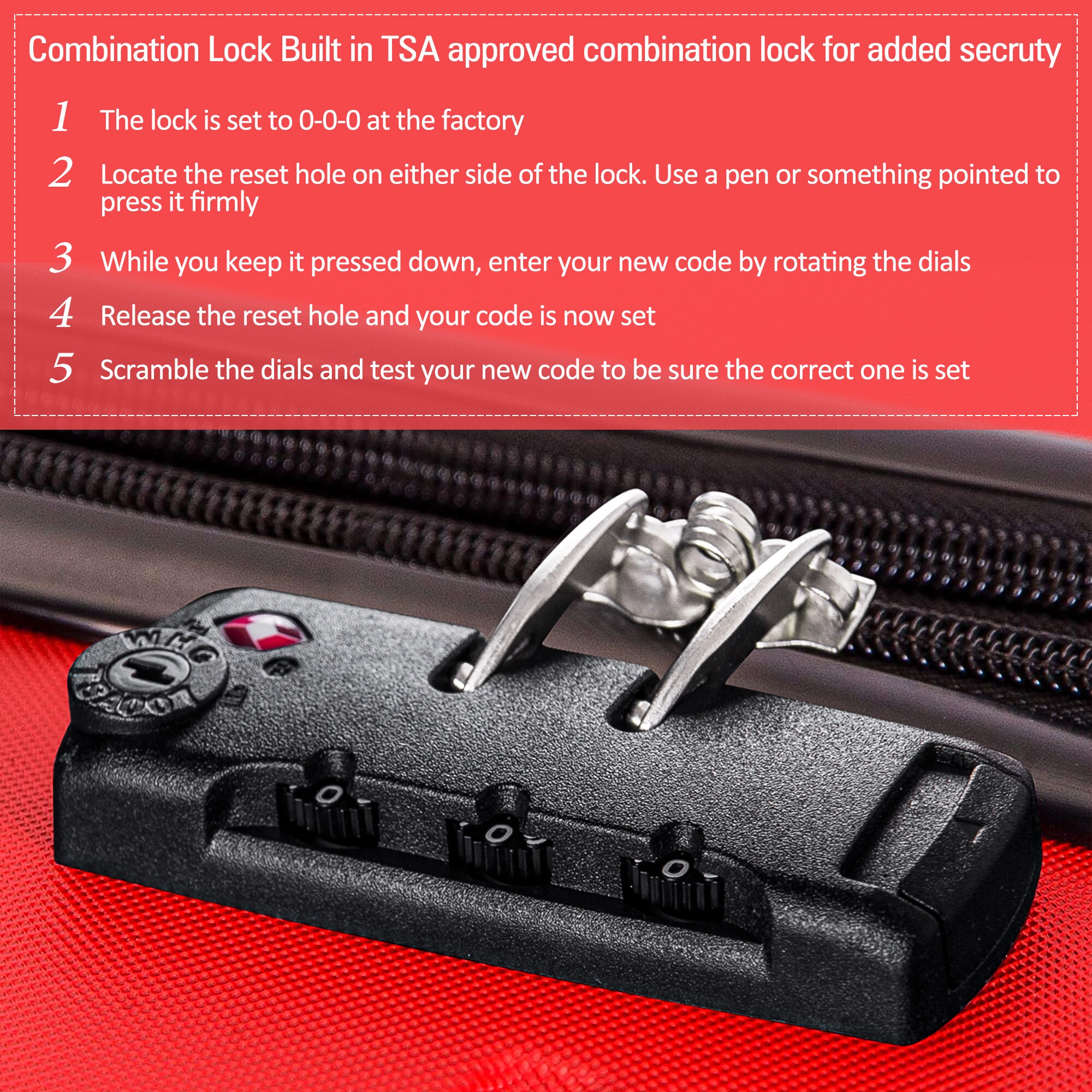 CASAINC MRS-PP191030AAJ Luggage-And-Luggage-Sets - View #4
