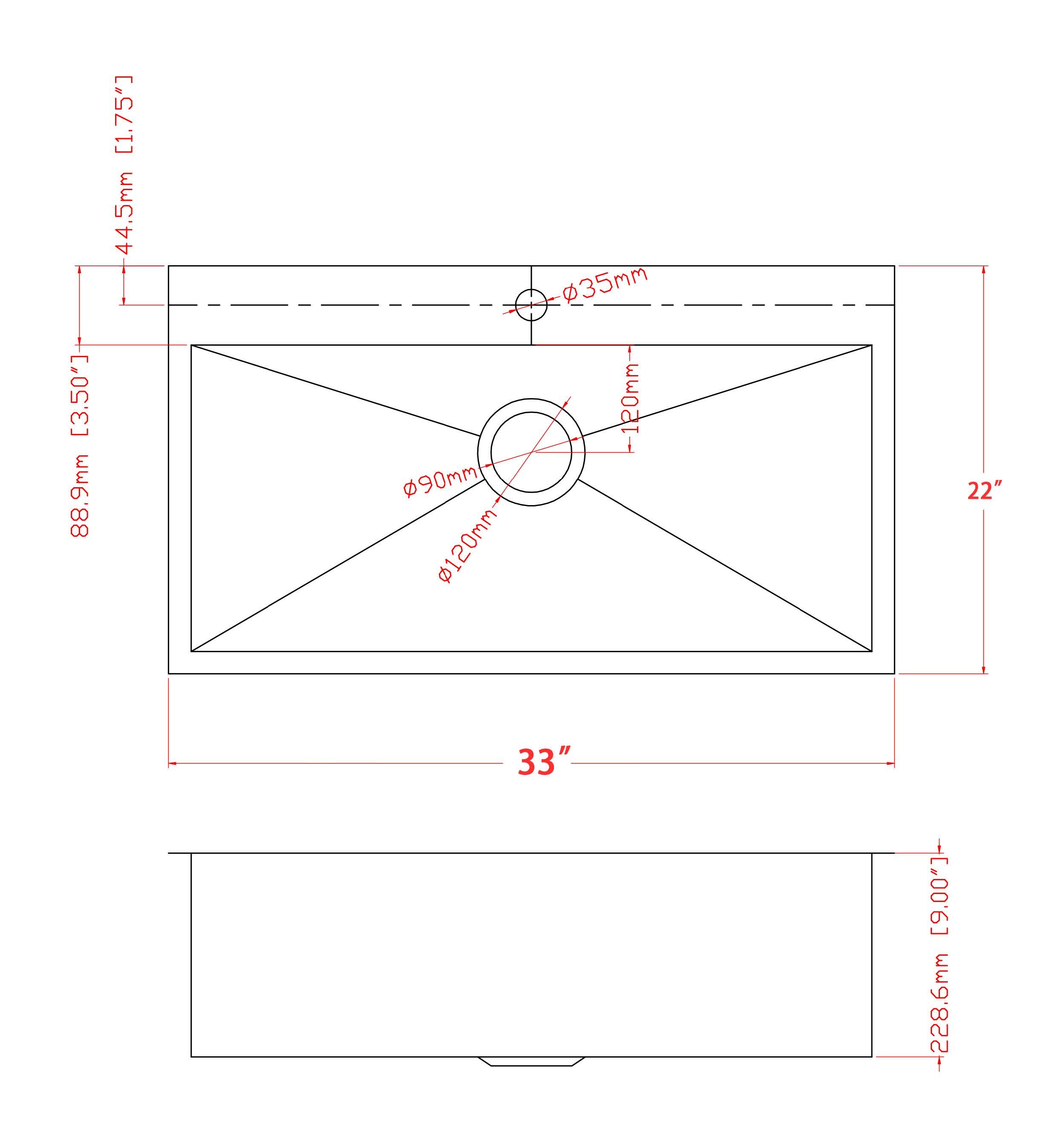 AKDY KS0520-KF9 Kitchen-Sinks - View #8