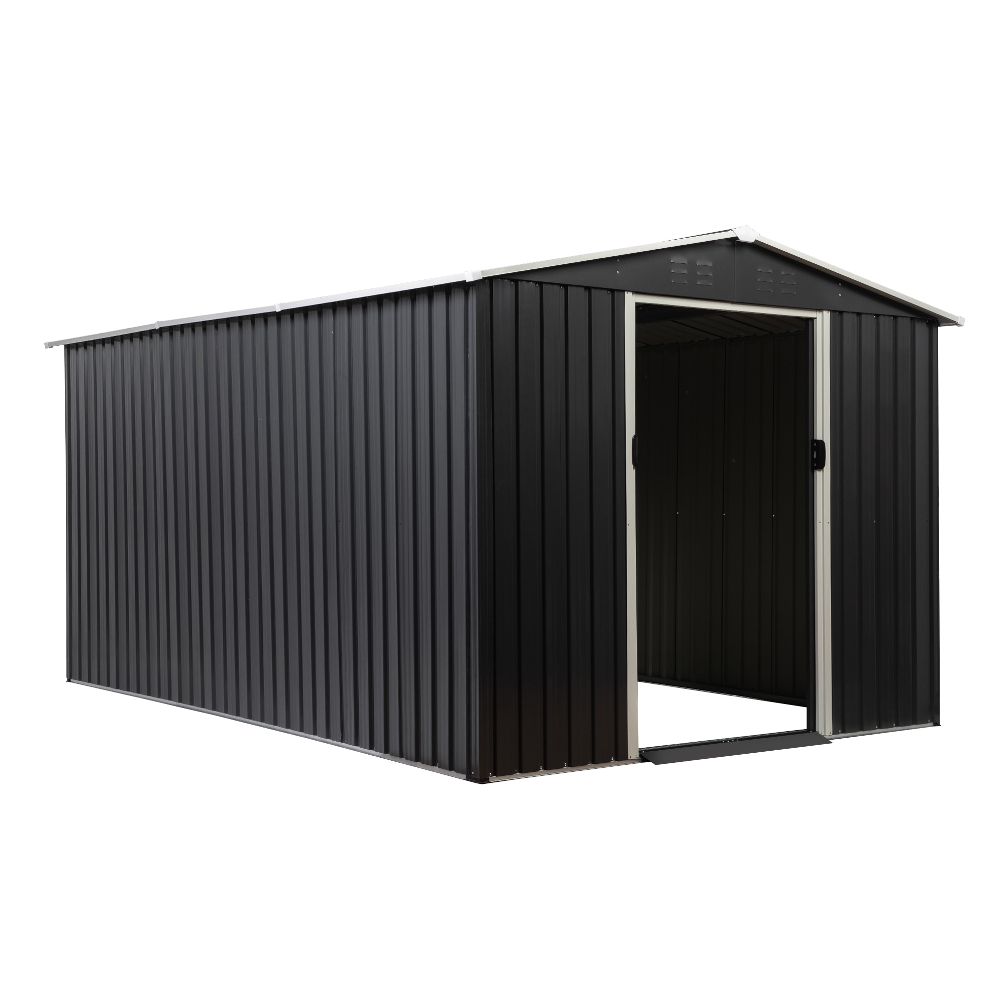 WELLFOR XDJ388BR Metal-Storage-Buildings-Sheds - View #2