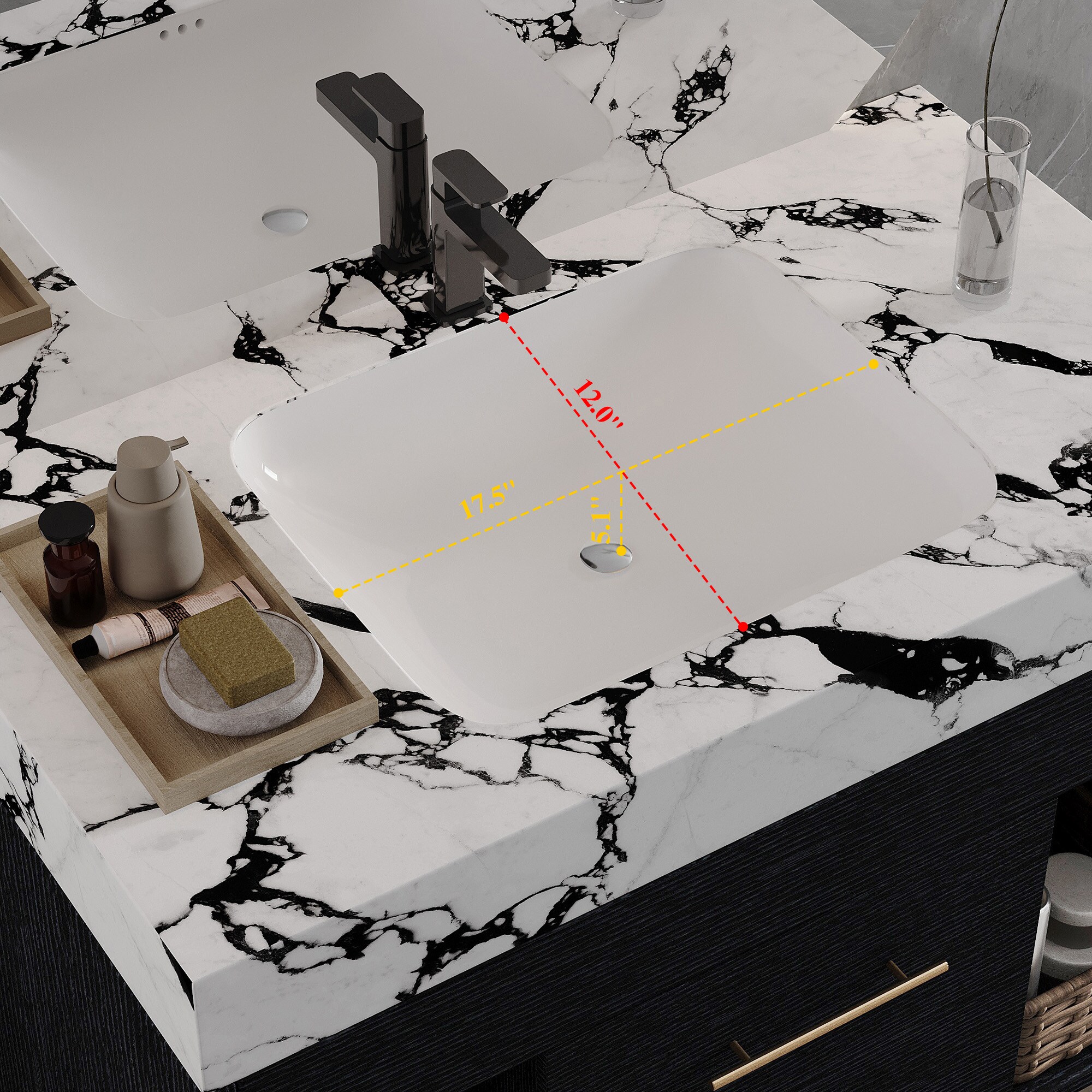 Wooakway FXLS0604-607Q89 Bath-Vanity-Combo - View #5