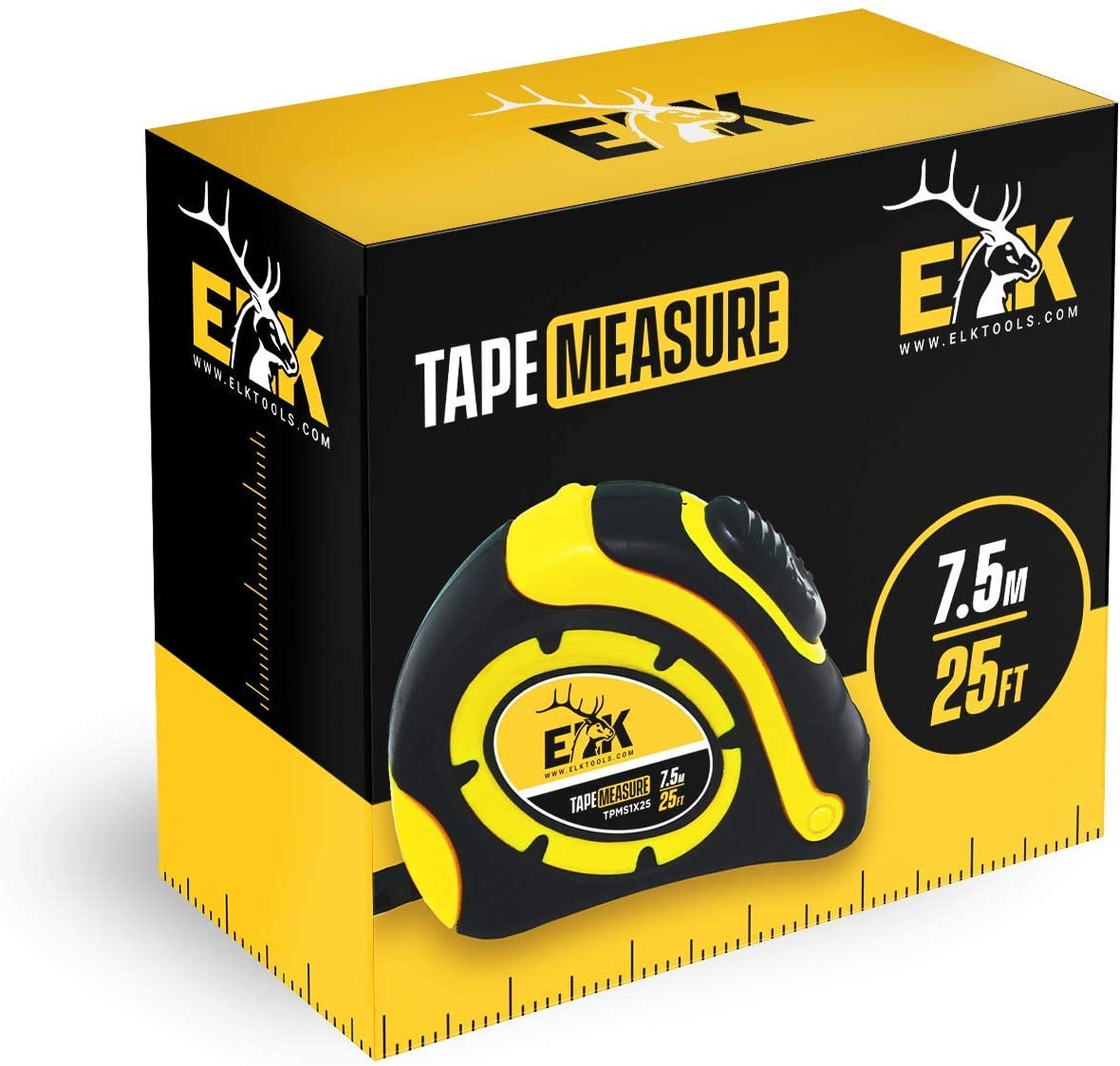 Steel Tape 2/3/5/7.5m Mini Tape Tool Drop-resistant Ruler Brake Knob Box  Tape