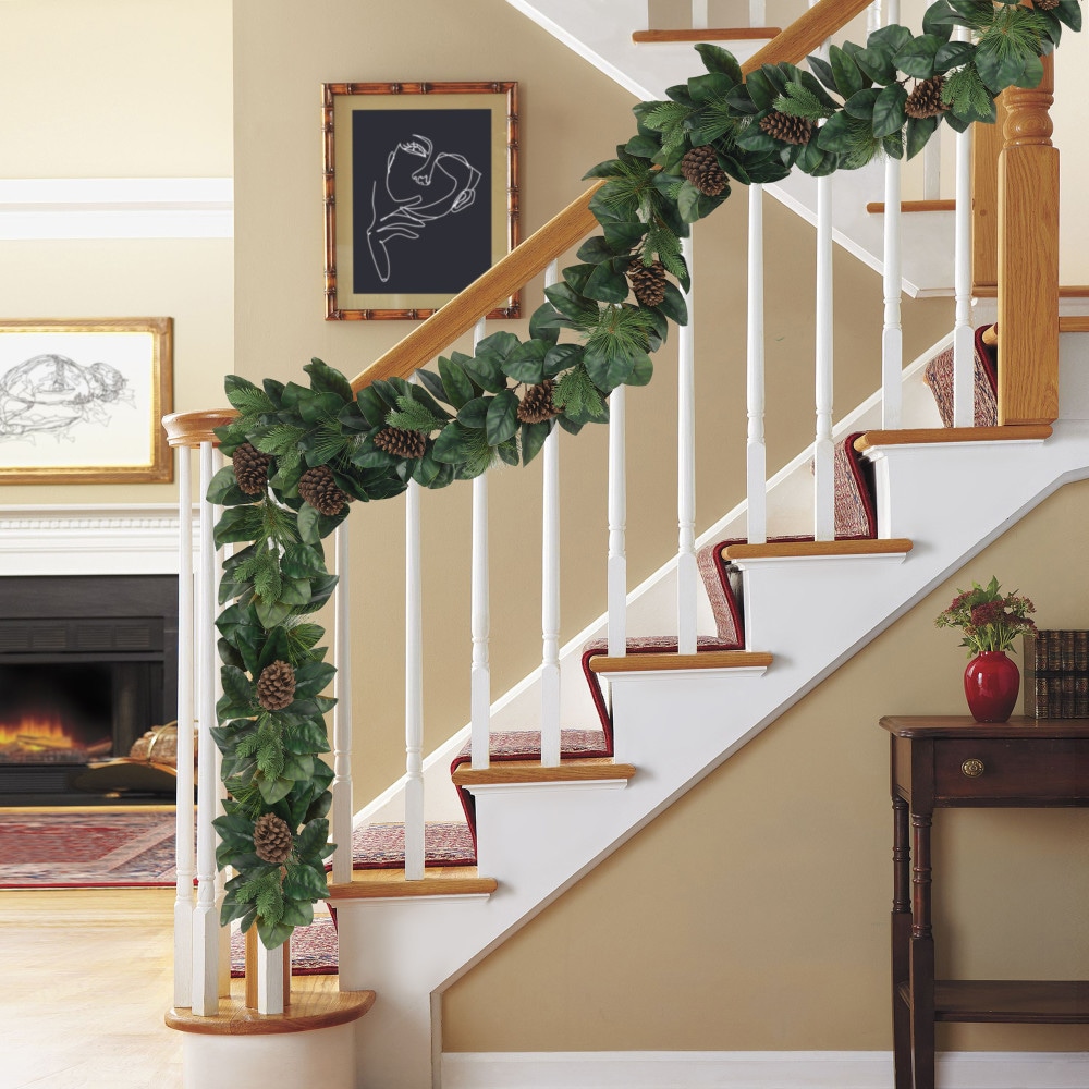 Puleo International 3819A-G6 Artificial-Christmas-Garland - View #3