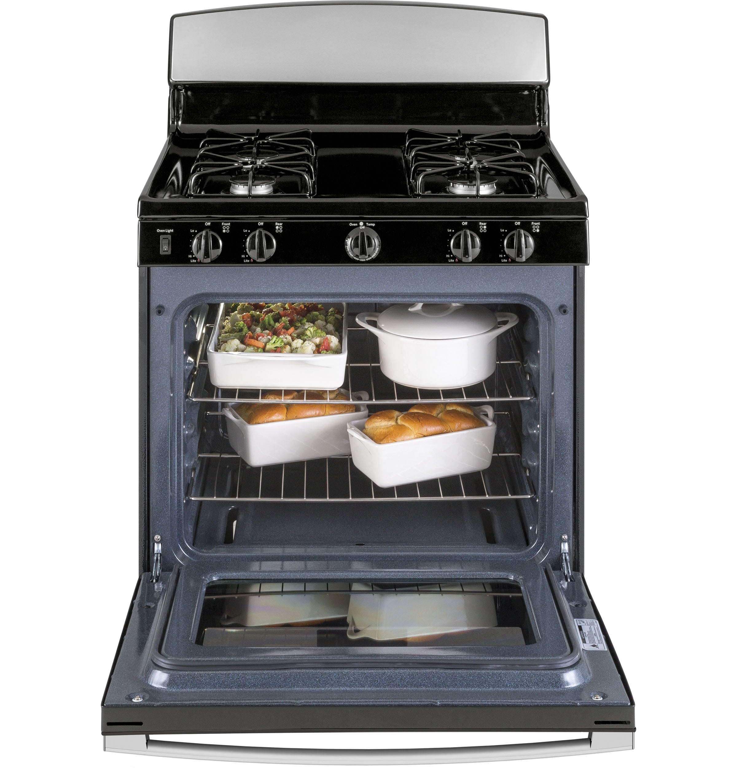 GE JGBS30RETSS Freestanding-Gas-Ranges - View #3