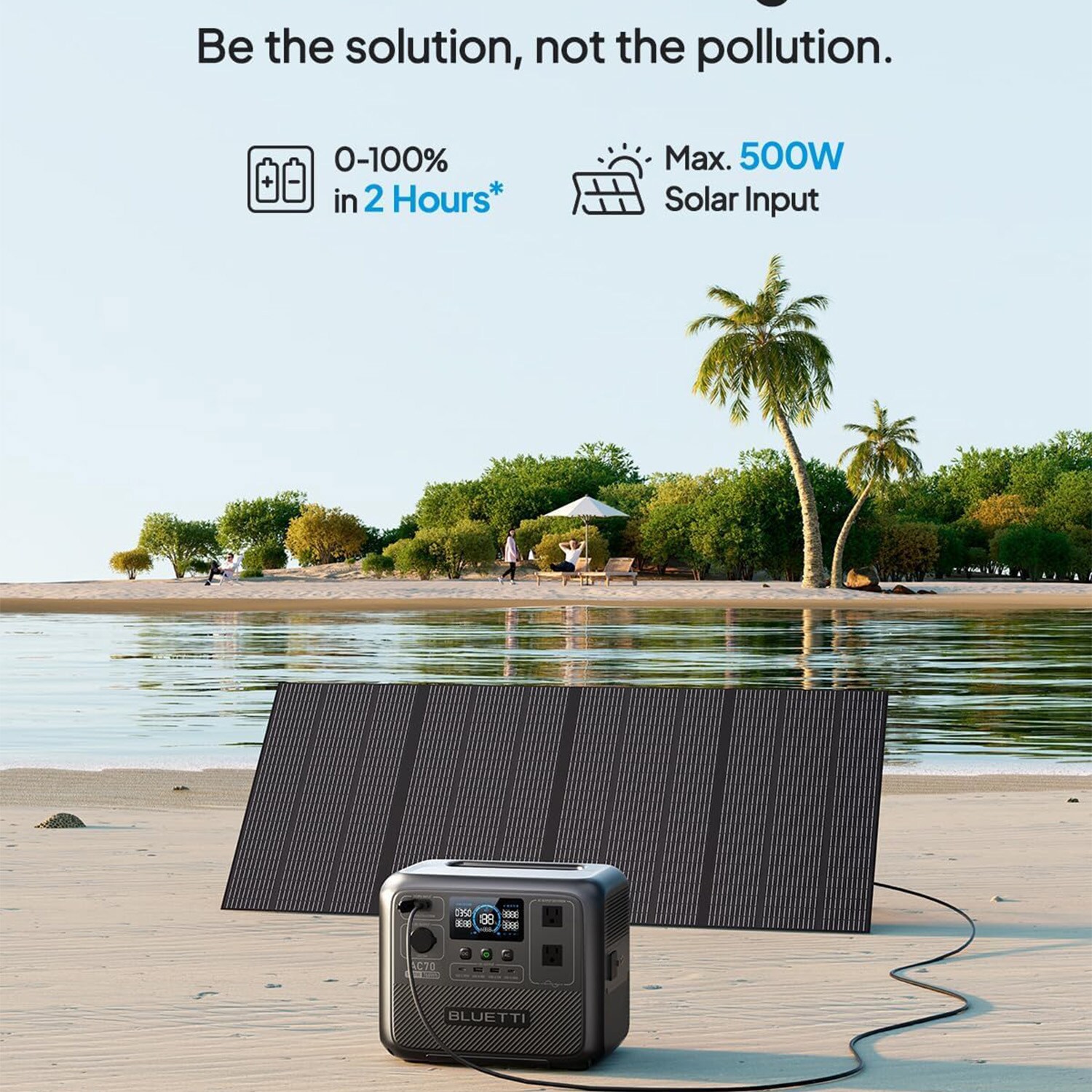 BLUETTI AC70-LWSUS Solar-Generators - View #6