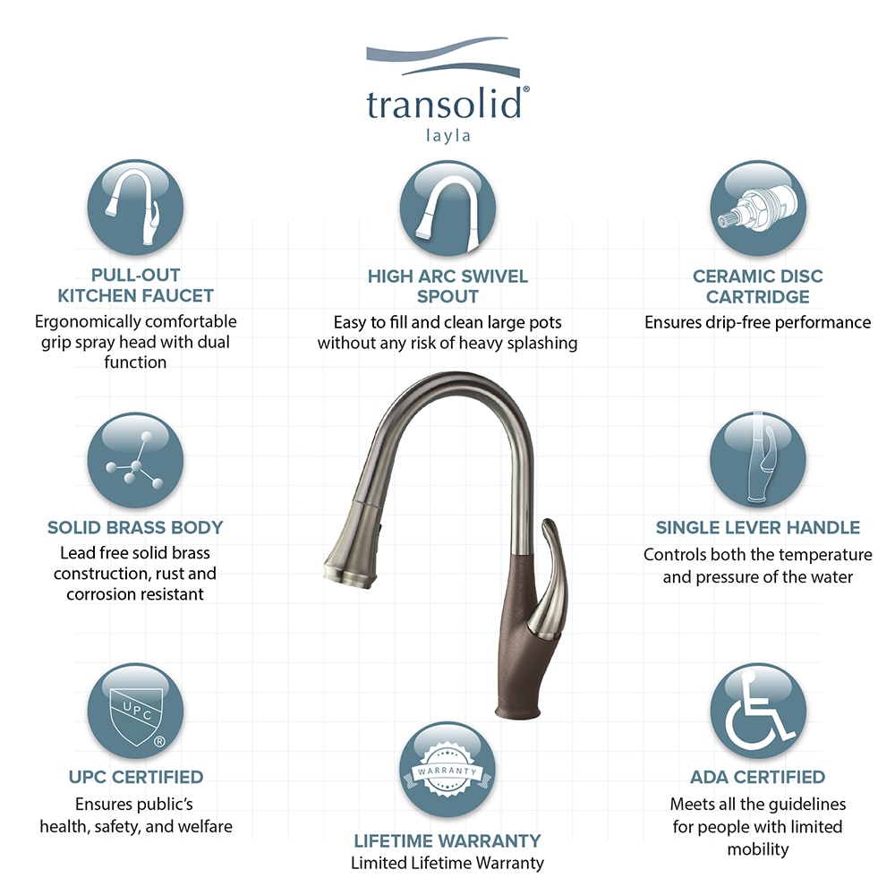 Transolid T3590-LS/12 Kitchen-Faucets - View #4