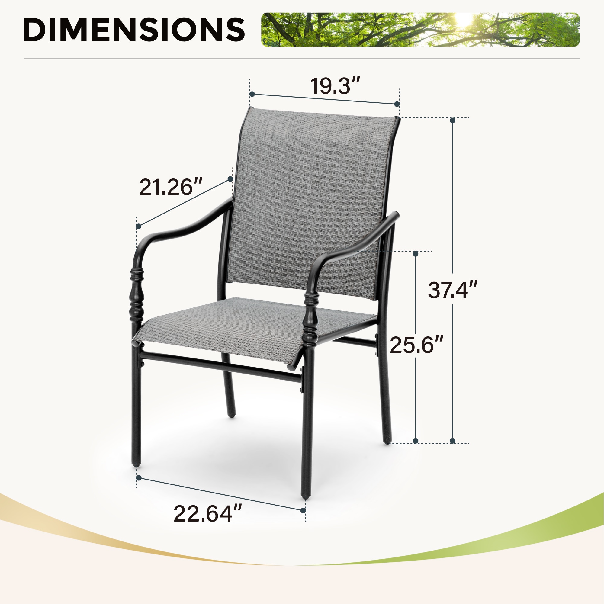Sunshine Valley E02GF162-S Patio-Chairs - View #7