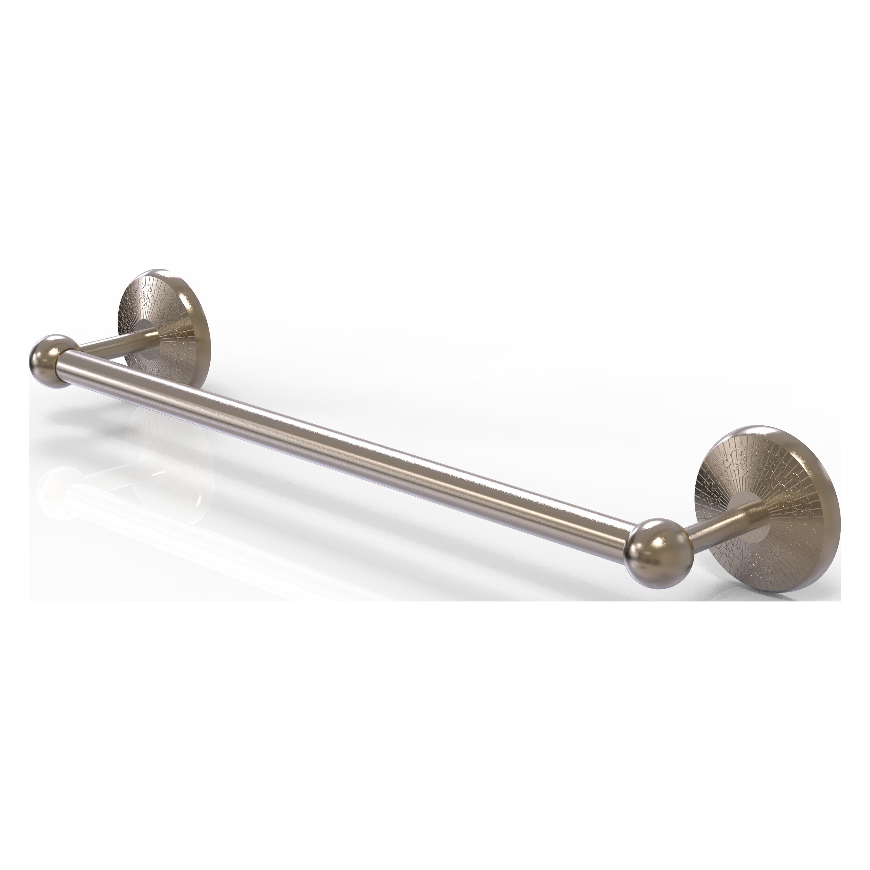 Allied Brass PMC-41/30-PEW Prestige Monte Carlo 30-in Antique Pewter Wall mount Single Towel Bar