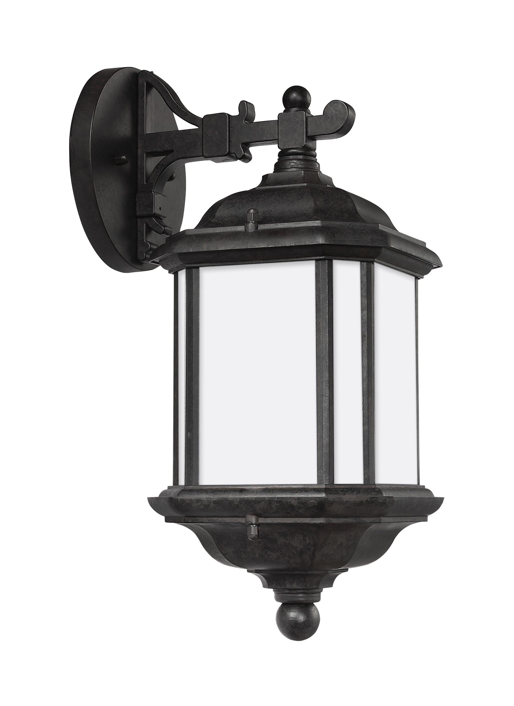 Generation Lighting 84530EN3-746 Kent 1 -Light 15-in H Brushed Bronze Hardwired Outdoor Wall Light
