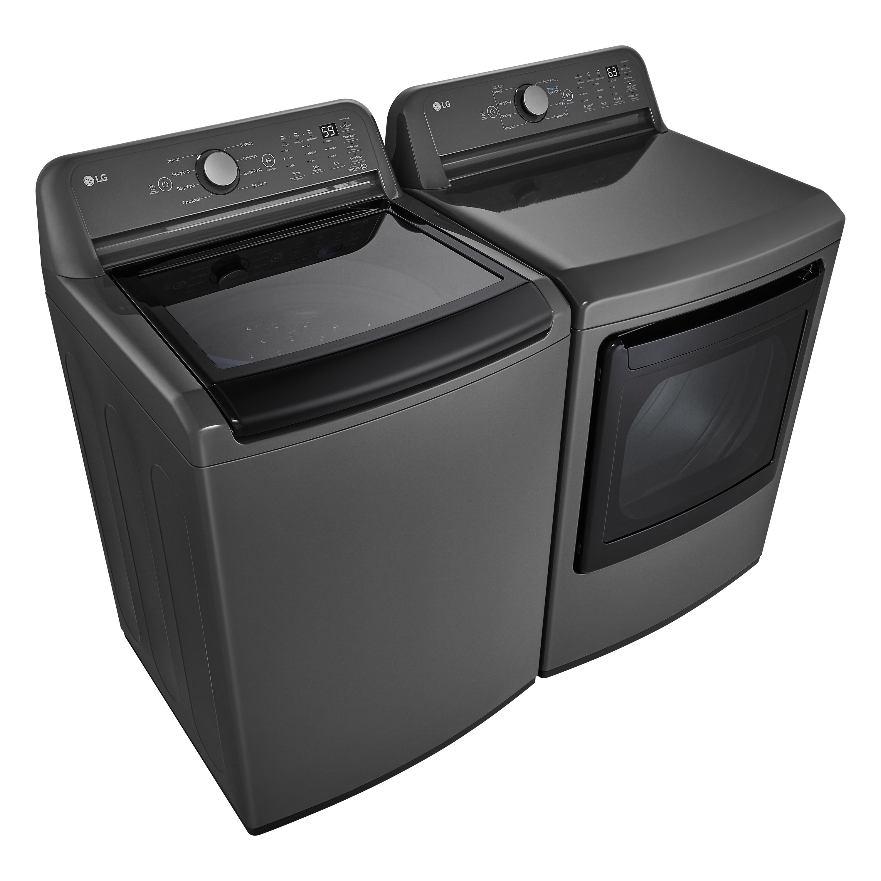 LG DLG7151M: 7.3 Cu. ft. Ultra Large Capacity Rear Control GAS Energy Star Dryer with Sensor Dry