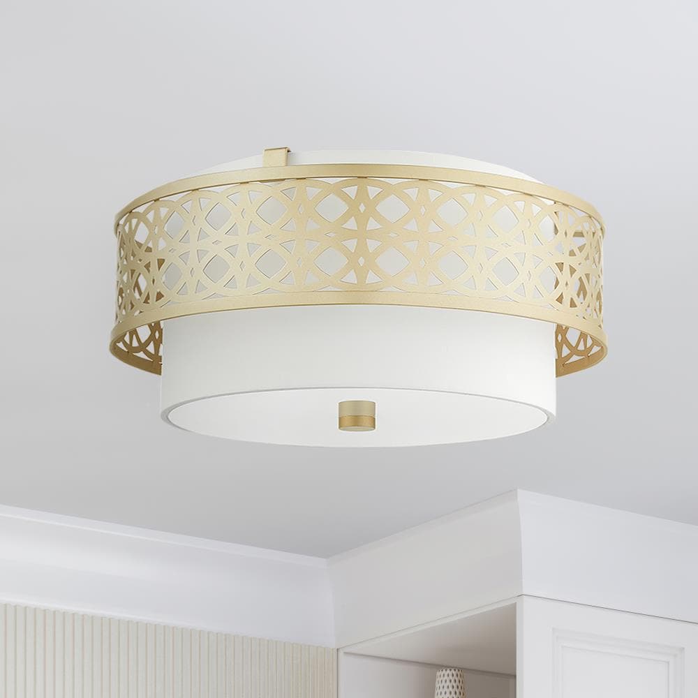 harmon 3 light flush mount