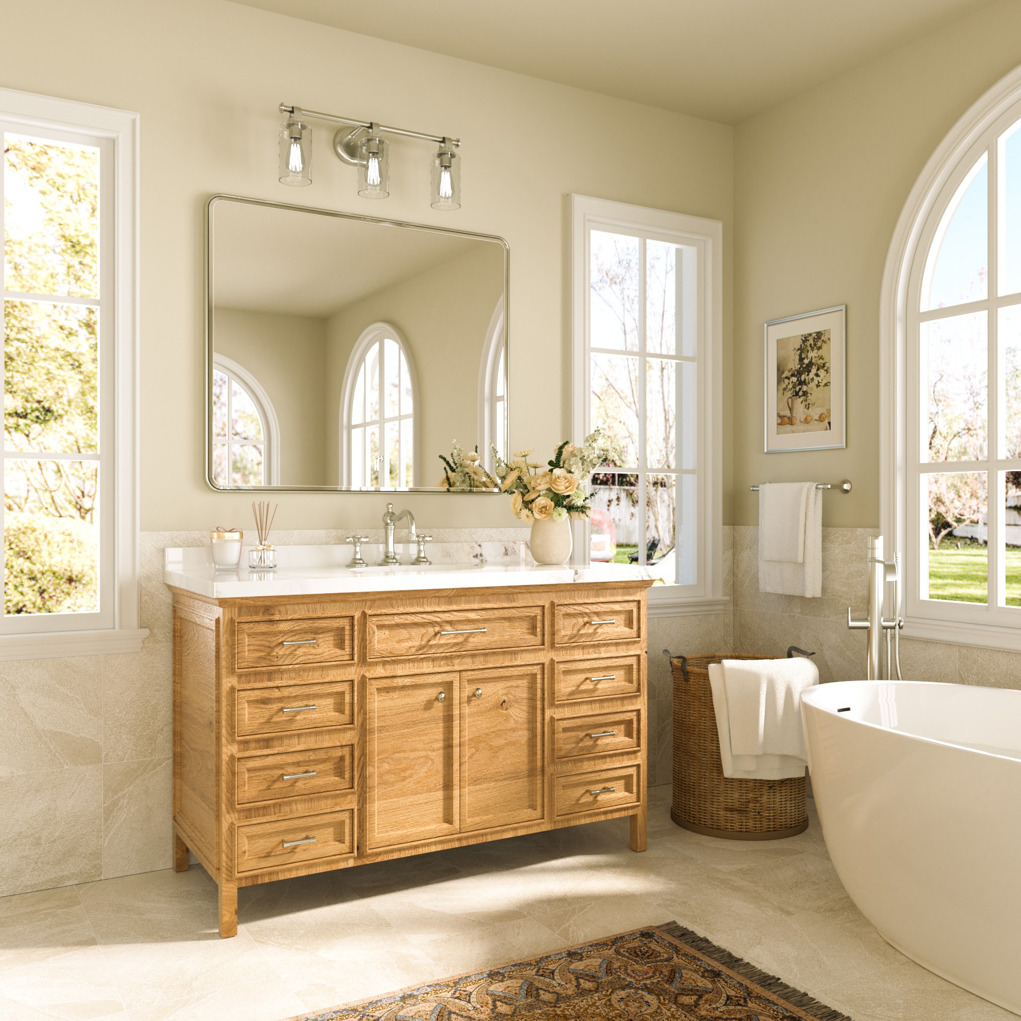 TETOTE LSC-TE-4236RN-B82 Framed-Bath-Mirrors - View #2