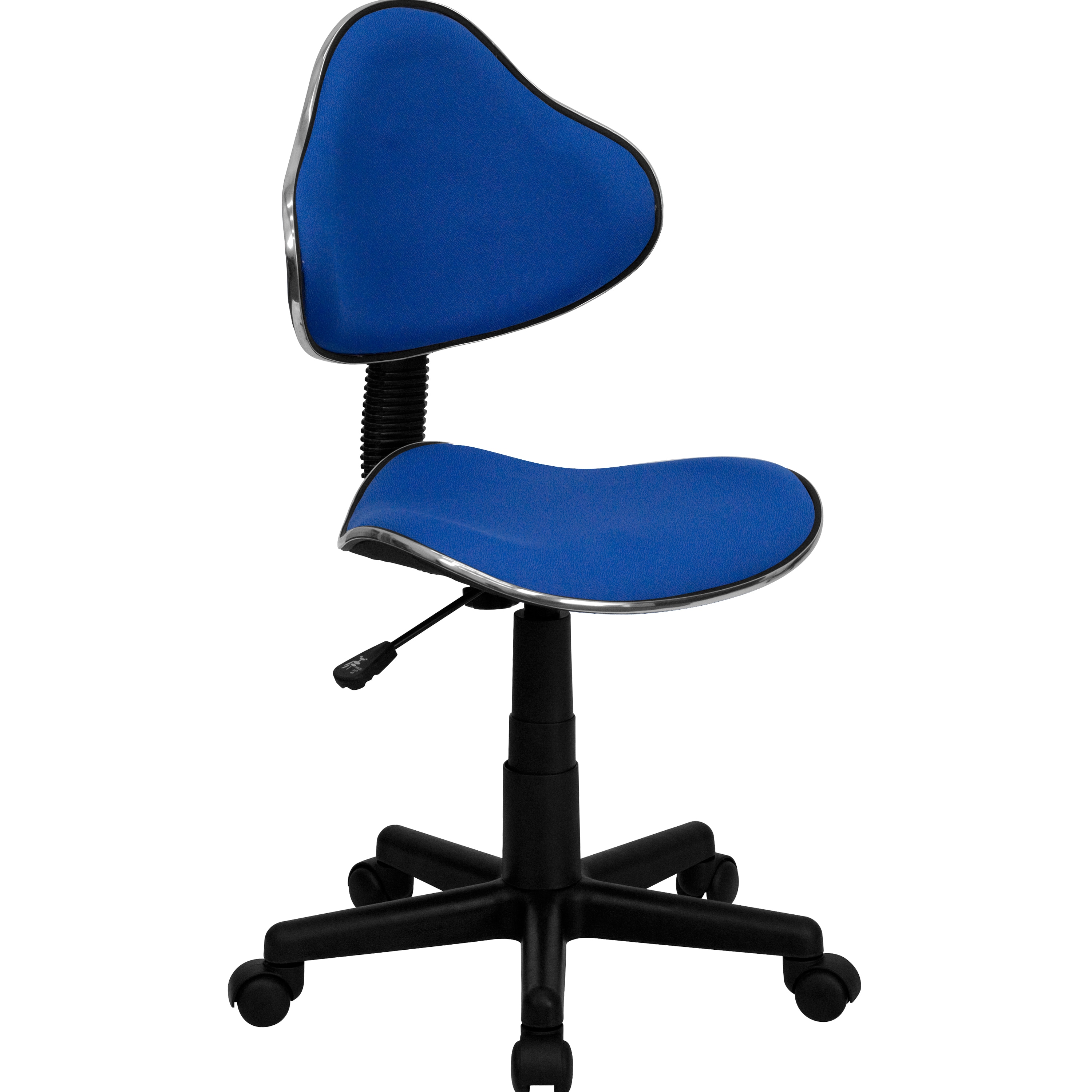 Flash Furniture 812581016086 Whitney Blue Contemporary Adjustable Height Swivel Fabric Task Chair