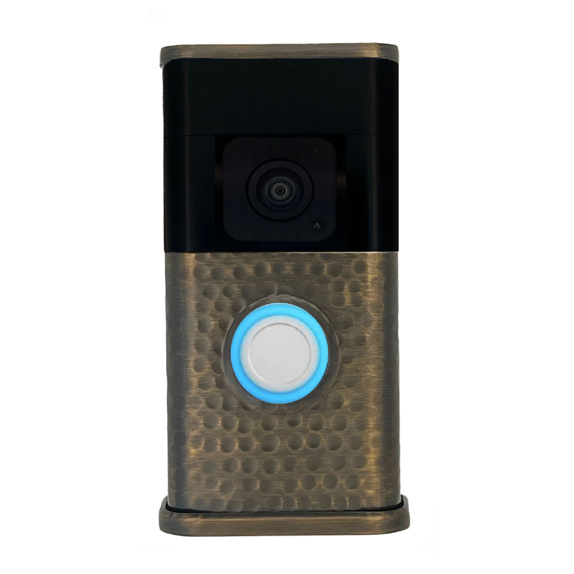 Michael Healy MHVR30052 Video Doorbell Decorative Covers (R3 Collection) Brown Doorbell skin