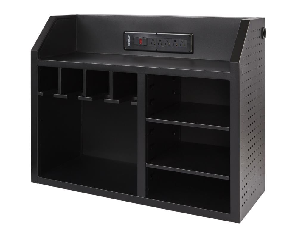 Prosteel 30 In W X 24 H Steel Tool Chest Black The Top Chests Department At Com - Diy Wall Mounted Drill Charging Station