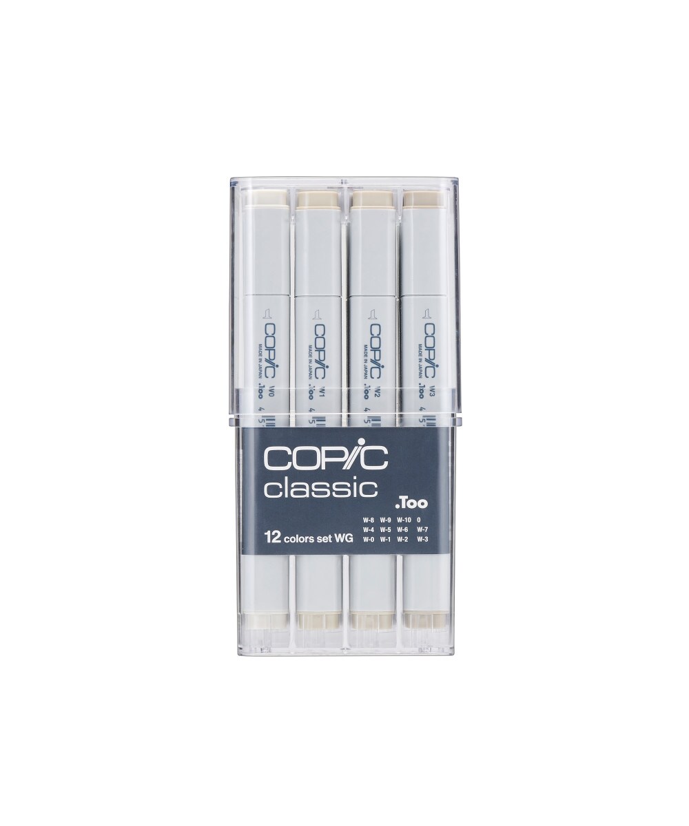 COPIC CMCWG12V2 CMCWG12V2 Multiple Colors/Finishes Plastic Assorted