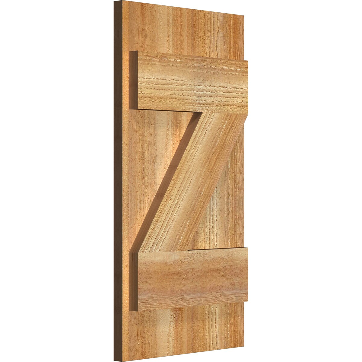 Ekena Millwork RBJ06Z11X021RWR Exterior-Shutters - View #2