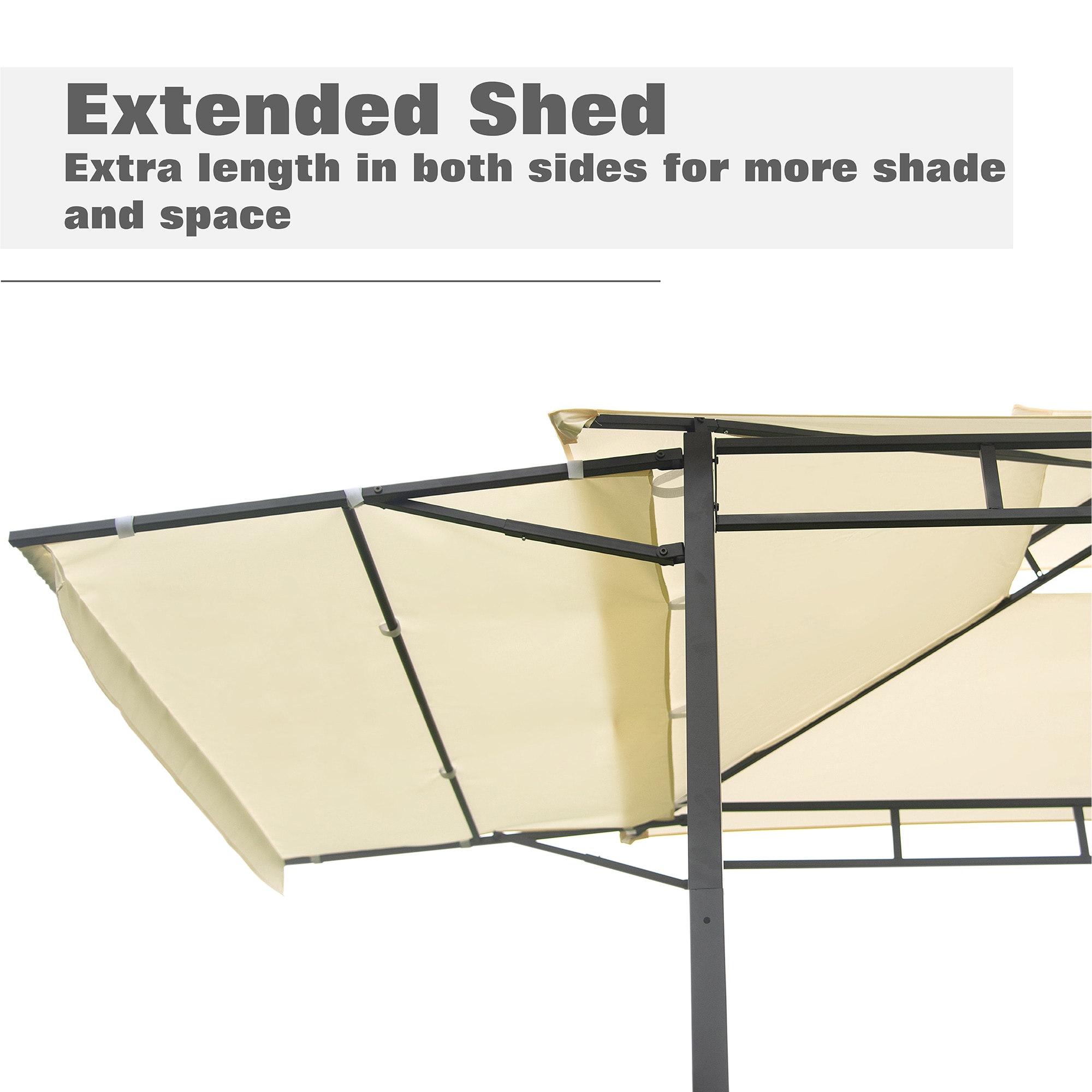 Clihome SL-42MX-AA Wood-Resin-Gazebos - View #2