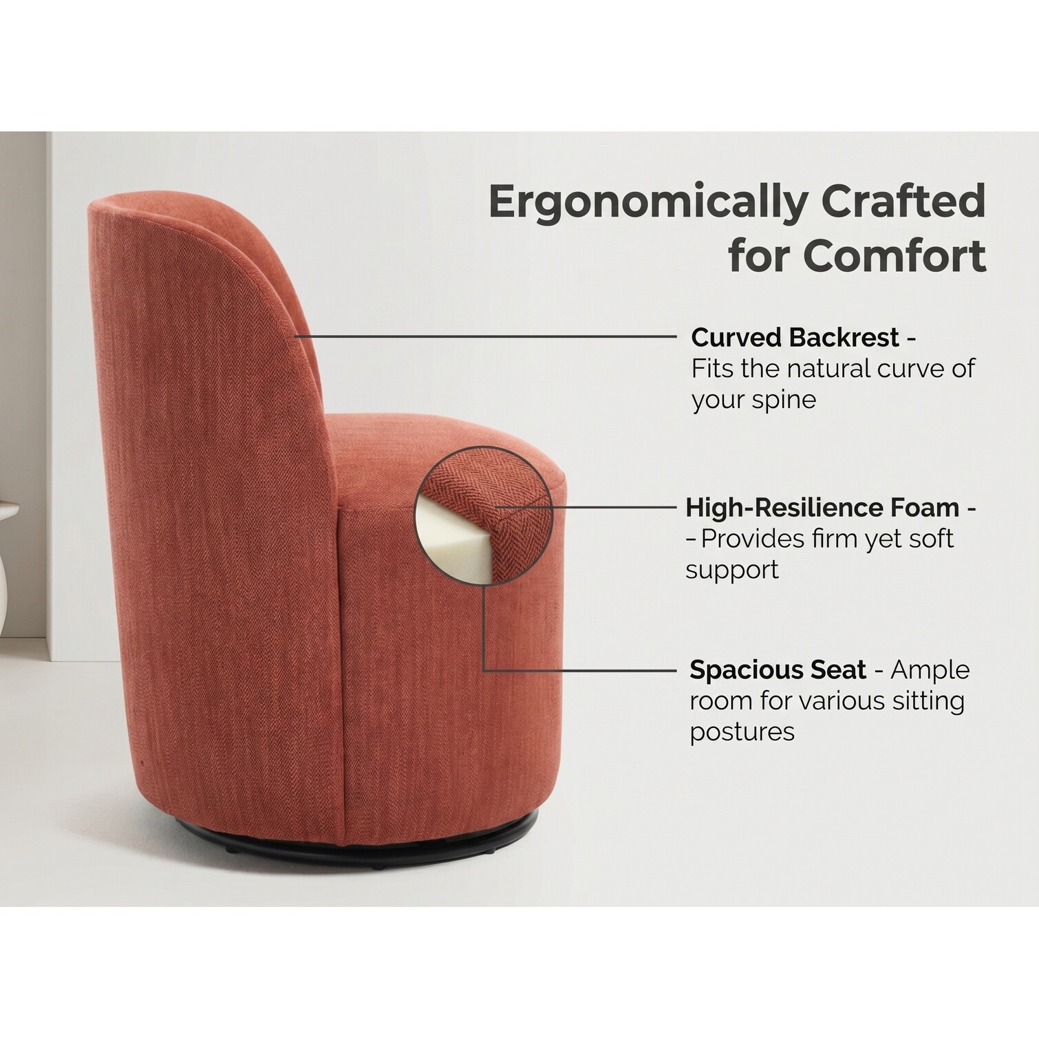 SunJet B9B0IY6EFL26 Dining-Chairs - View #4