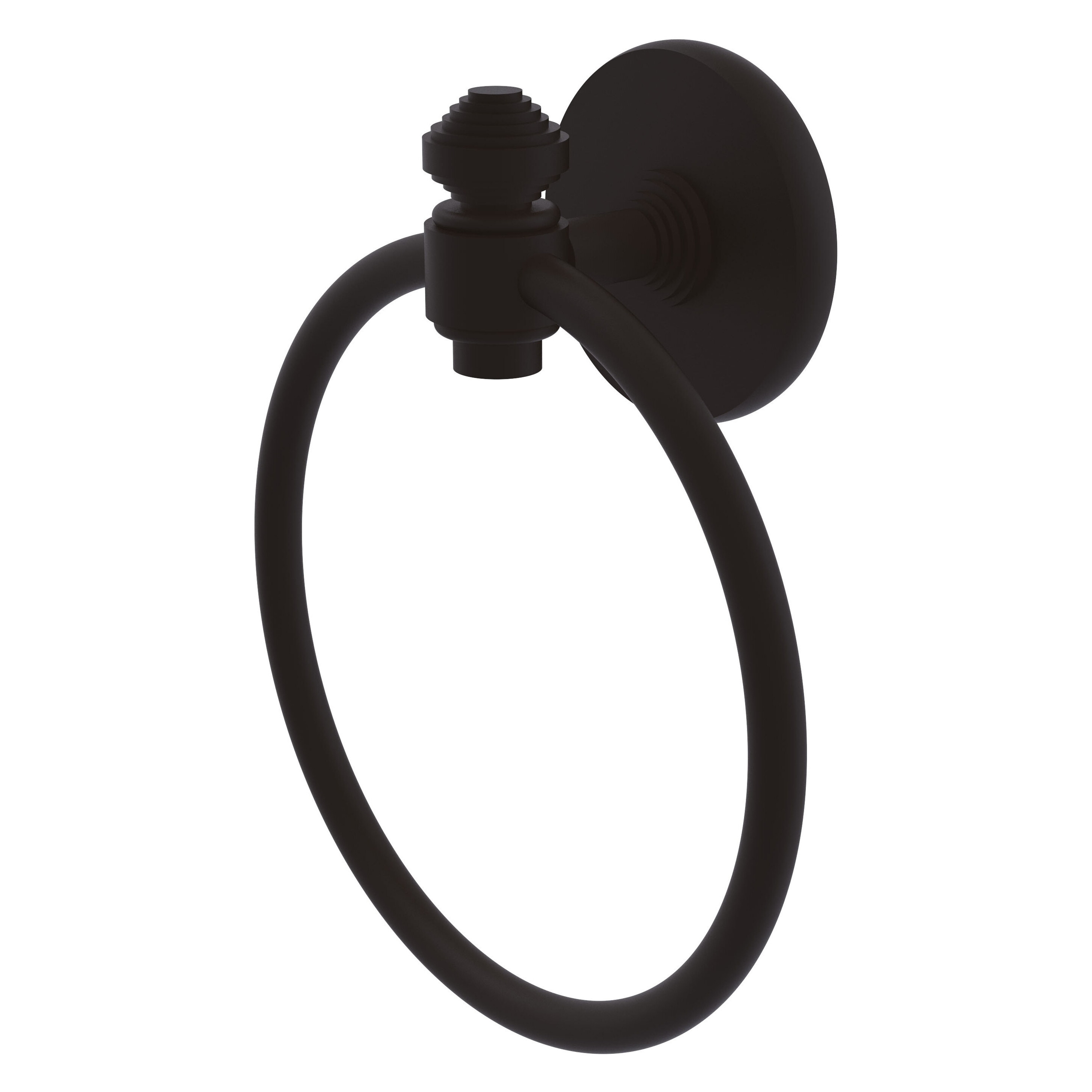 Allied Brass SB-16-ORB Southbeach Oil-rubbed bronze Wall mount Single Towel Ring
