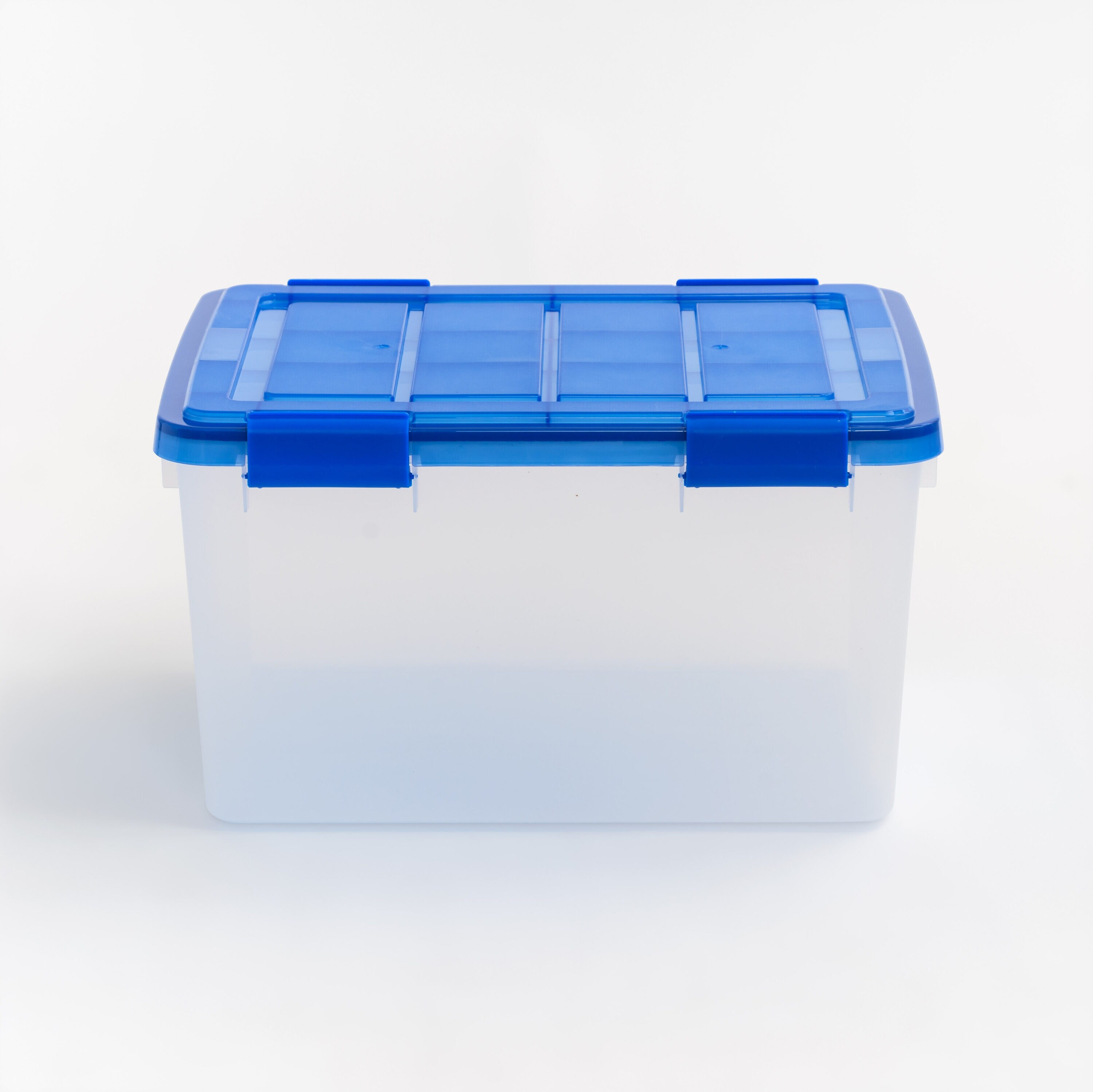 IRIS USA 40 Quart Stackable Plastic Storage Bins with Lids and Latchin –  ShopEZ USA