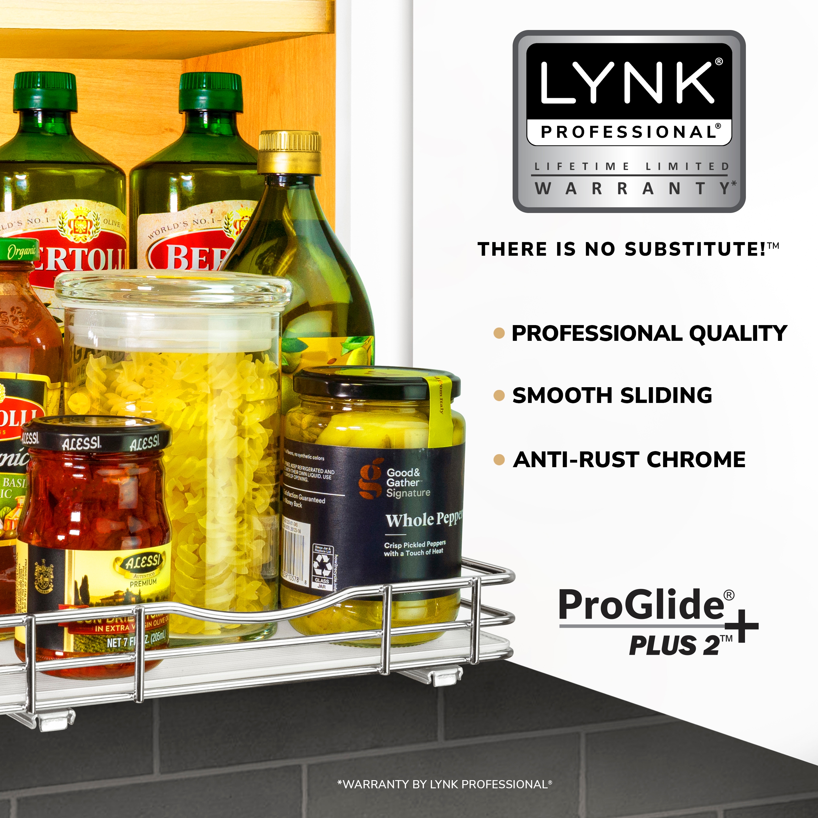 Lynk Professional 430821DS Pull-Out-Cabinet-Baskets - View #2