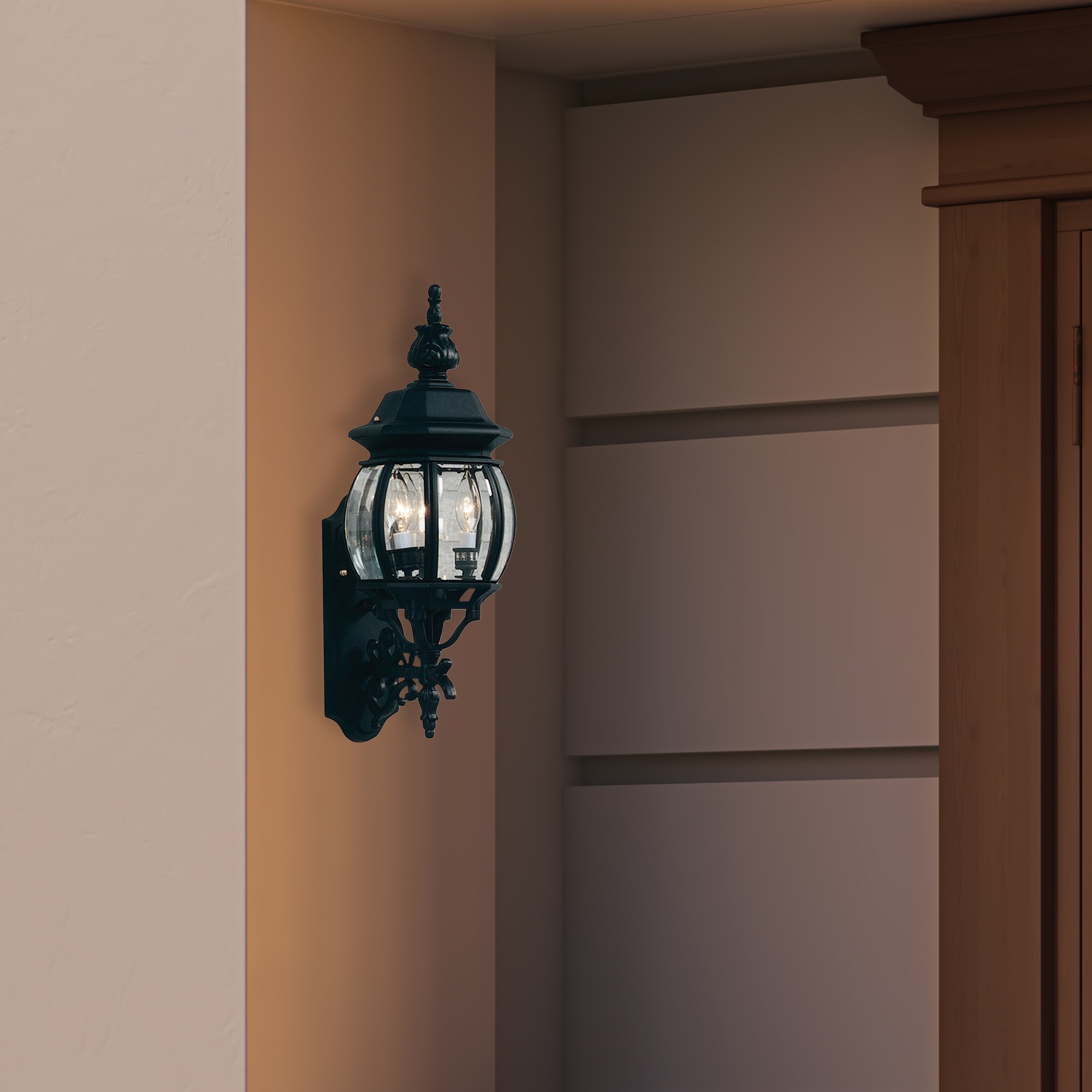 ARTCRAFT AC8360BK Outdoor-Wall-Lighting - View #2
