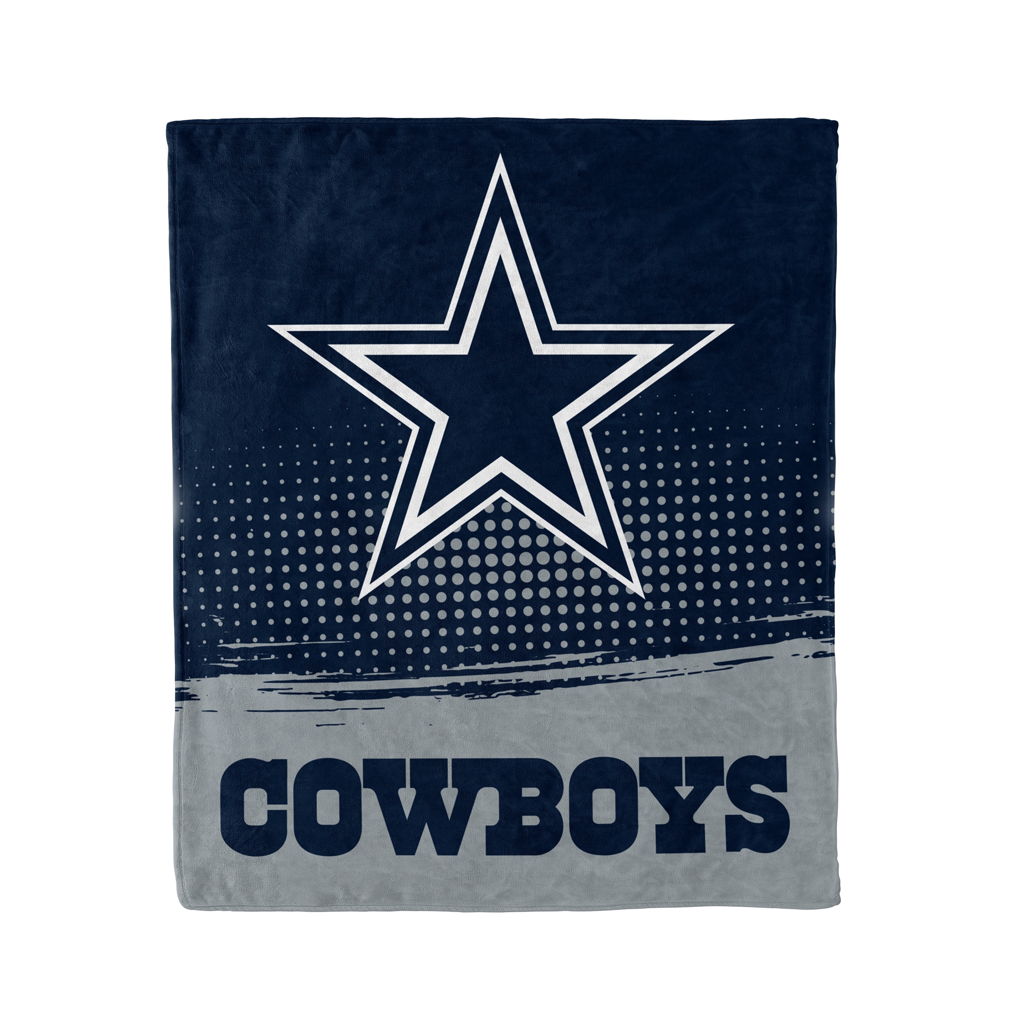 Cathay Sports Dallas Cowboys Blue/Silver 50-in x 60-in Throw in