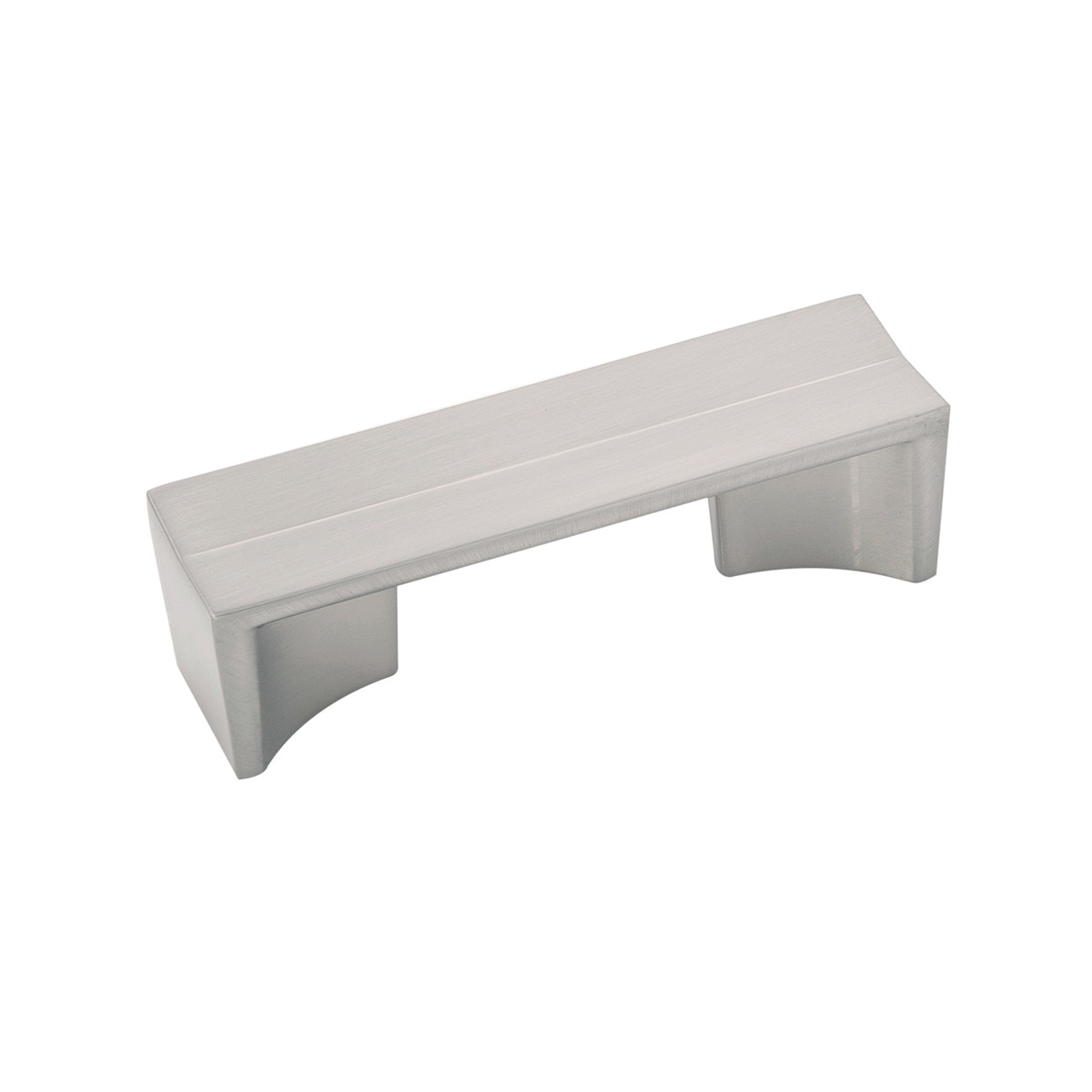 Belwith Keeler B076088-SN Avenue 3-in , 76mm Center to Center Satin Nickel Rectangular Handle Drawer Pull