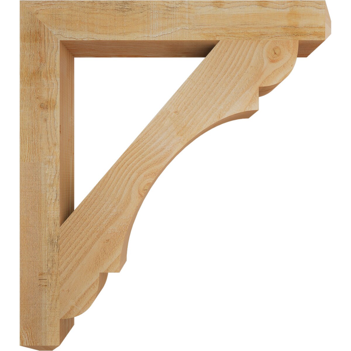 Ekena Millwork BKT04X32X36OLY04RDF Exterior-Brackets-Braces - View #3