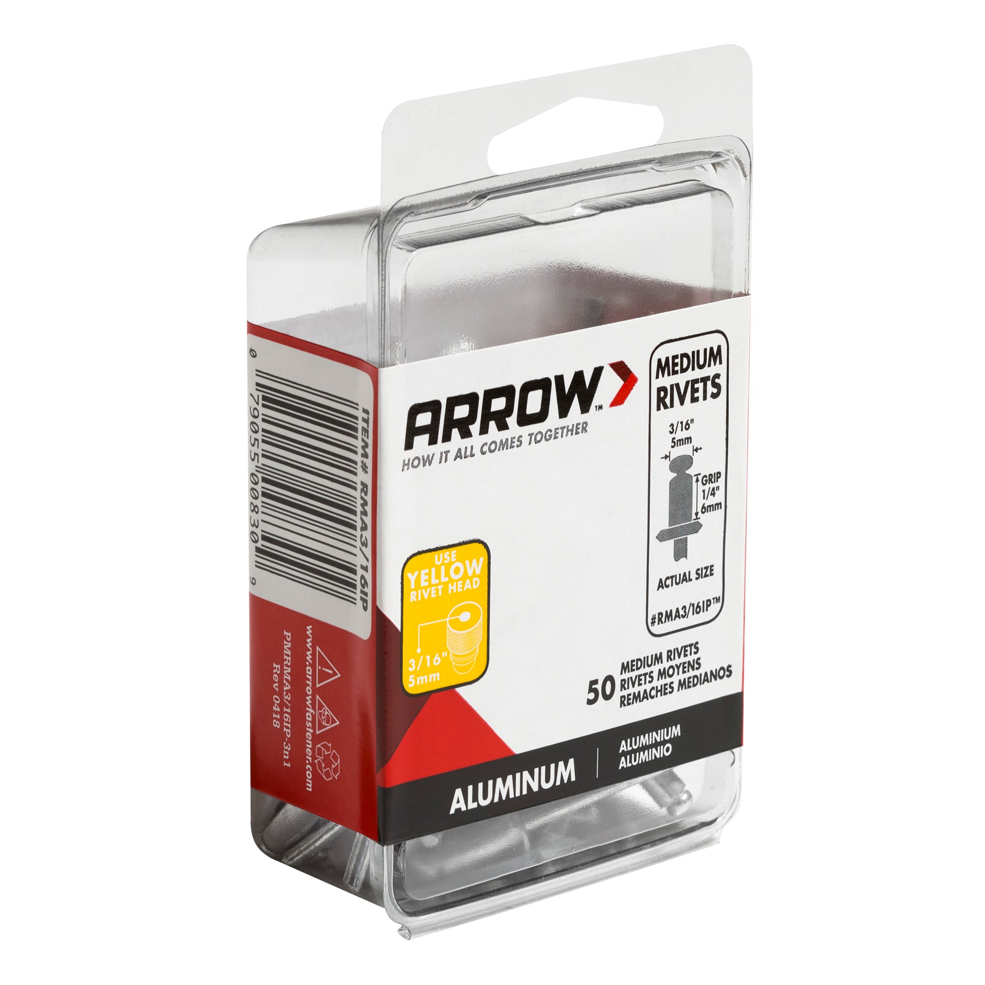 Arrow RMA3/16IP rivets - View #3