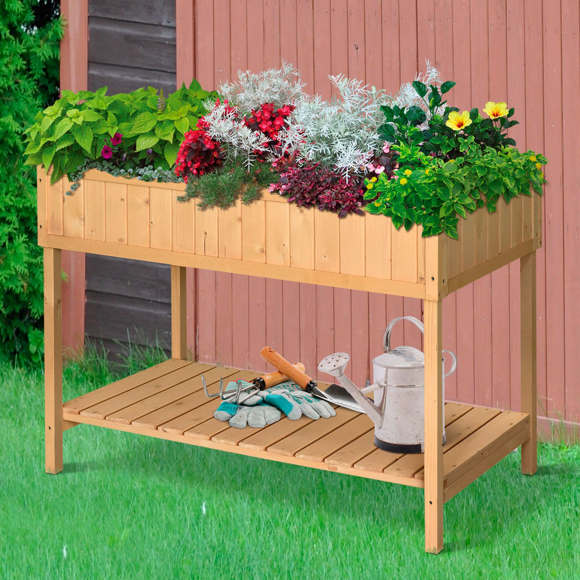 AHIOU HOME ZAAHG-P217244GB Raised-Planter-Boxes - View #3
