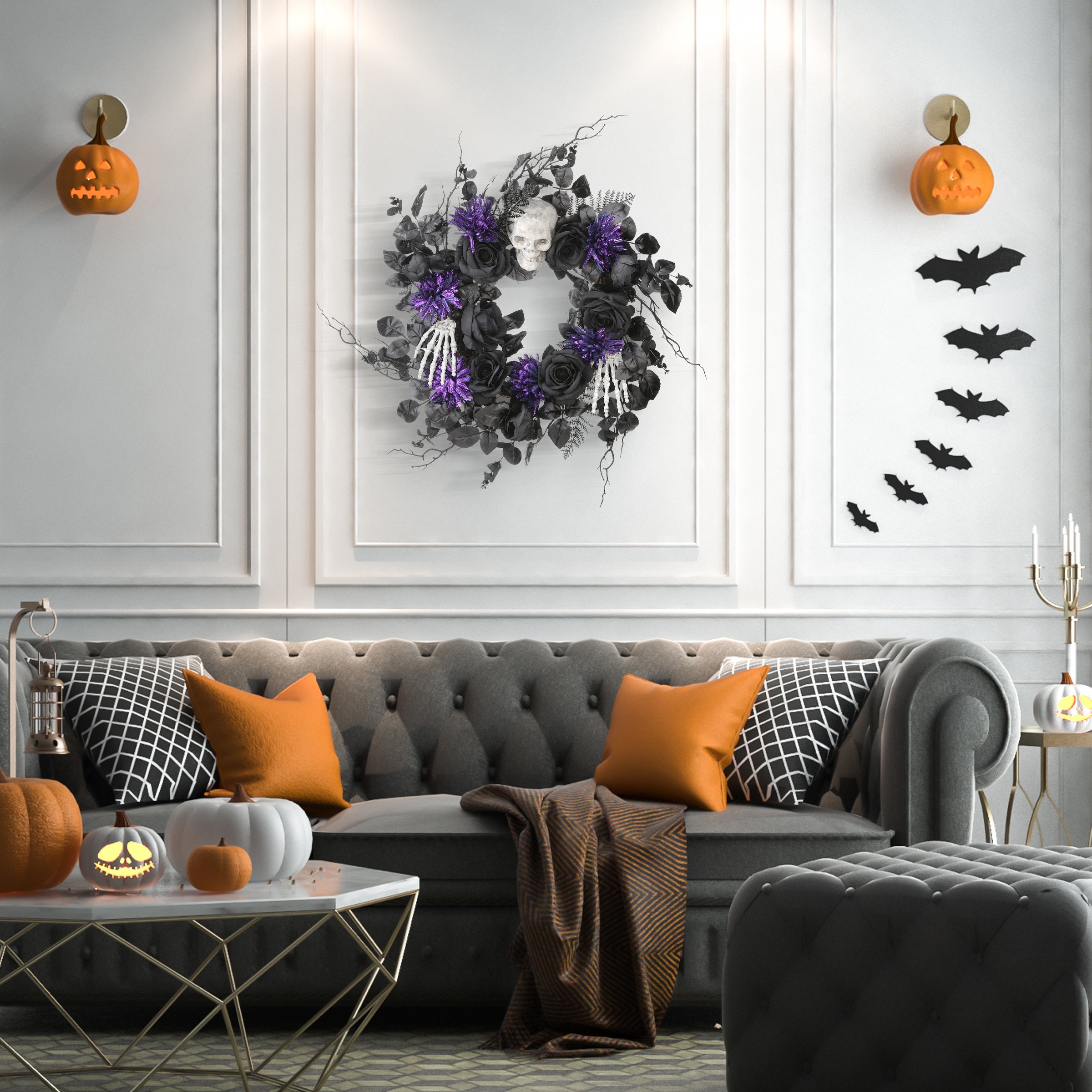 National Outdoor Living RAH-BW005W-1 Table-Halloween-Decor - View #8