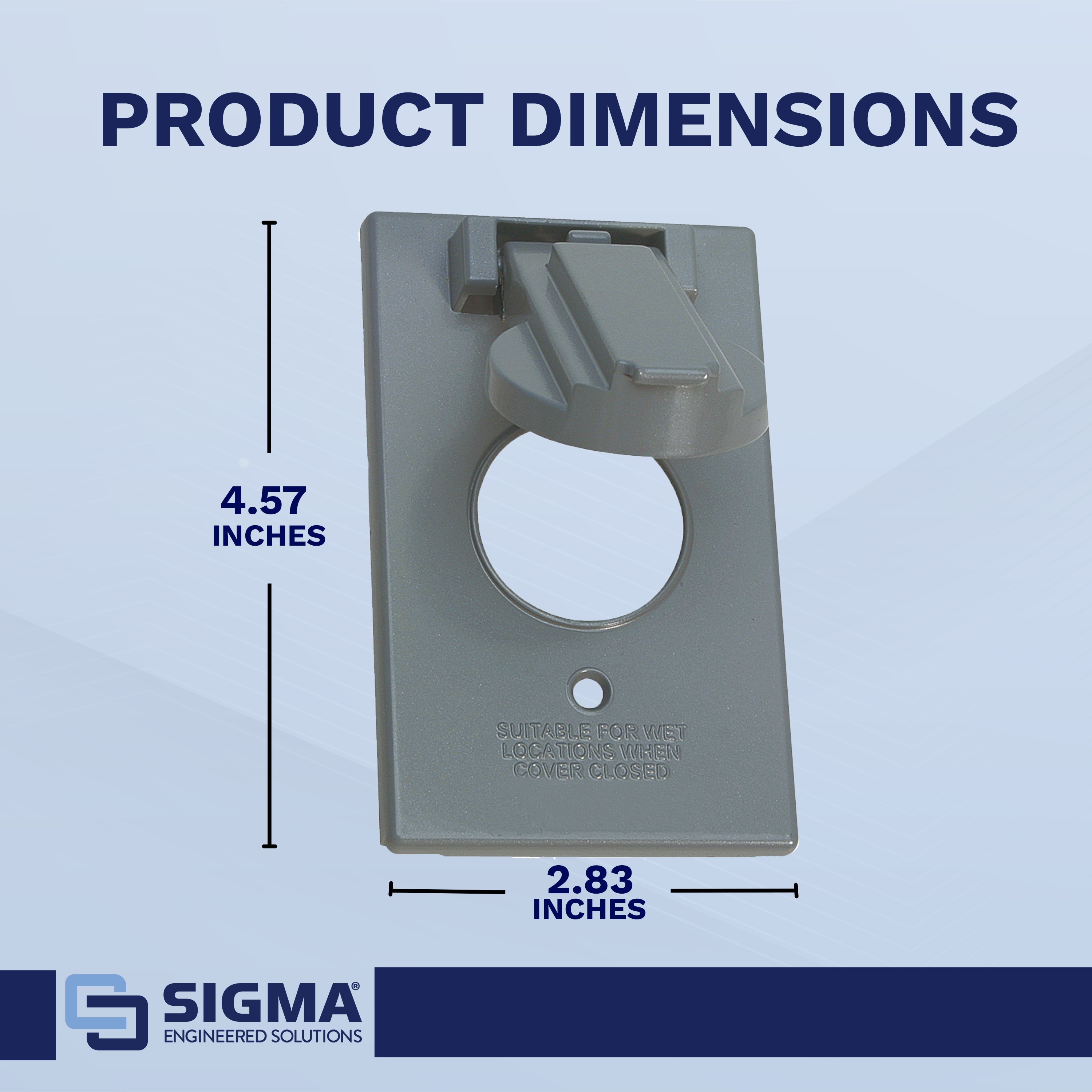 Sigma Engineered Solutions 14224 Electrical-Box-Covers - View #3
